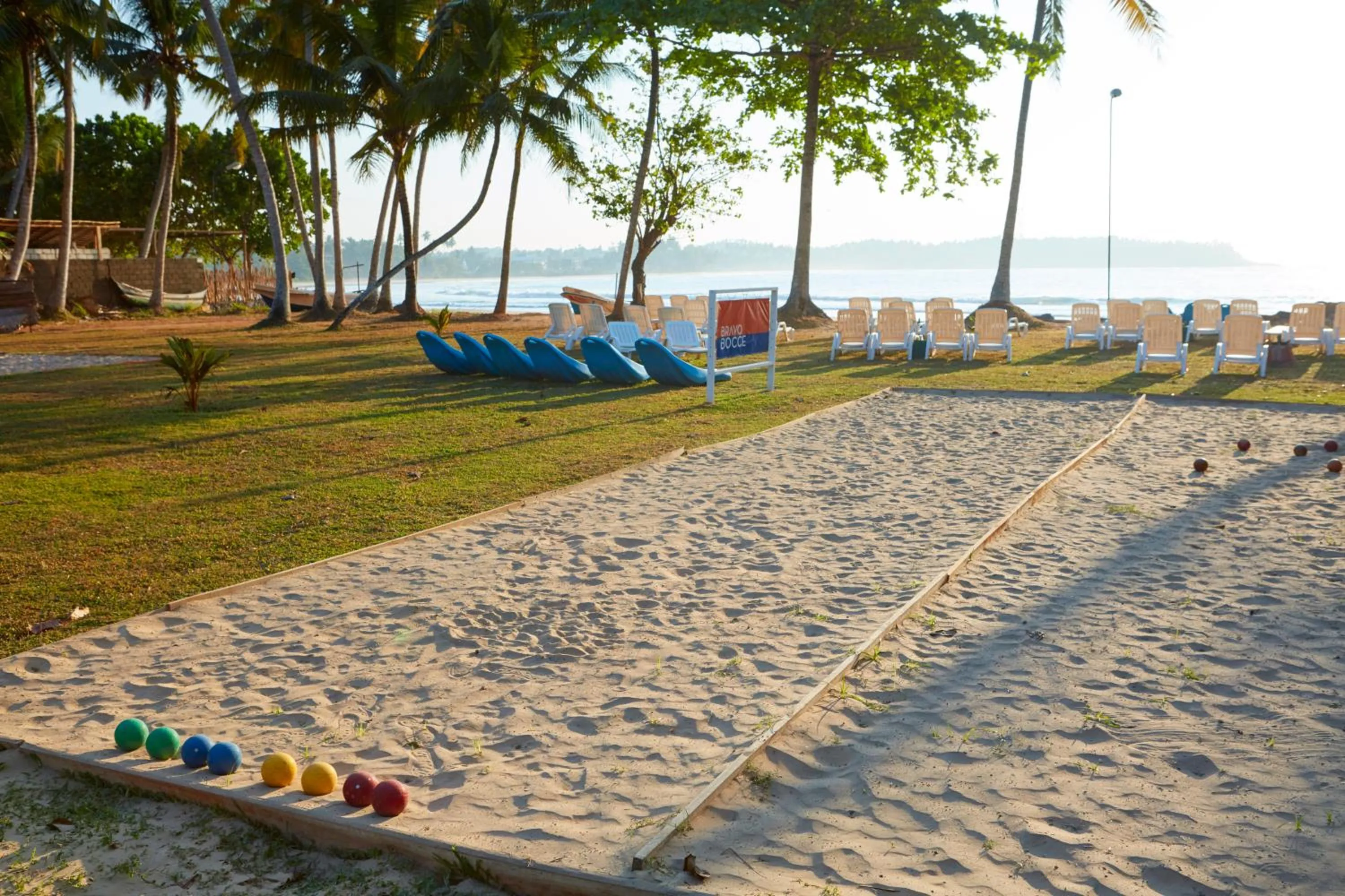 On site in Dickwella Resort and Spa