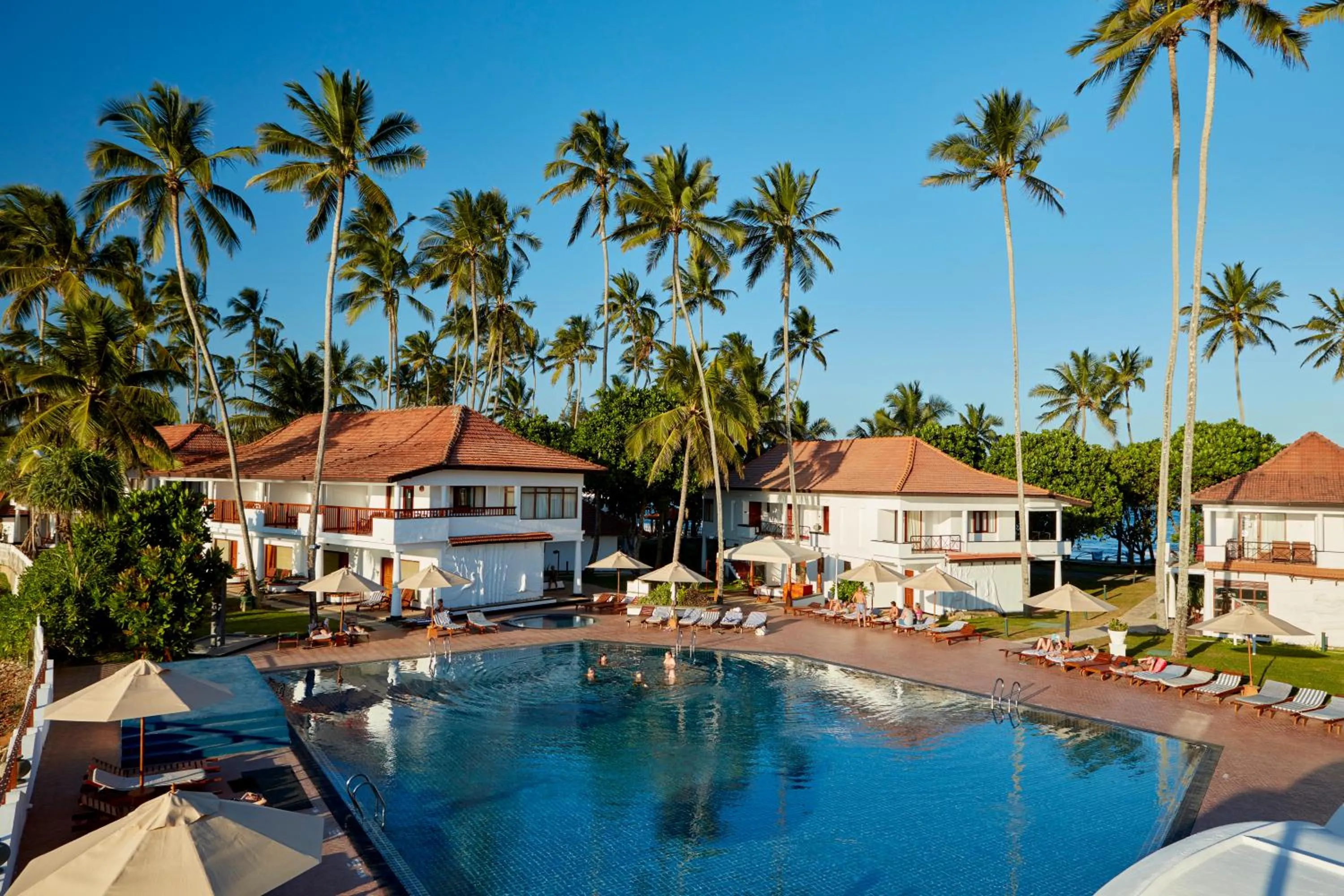 Swimming pool in Dickwella Resort and Spa