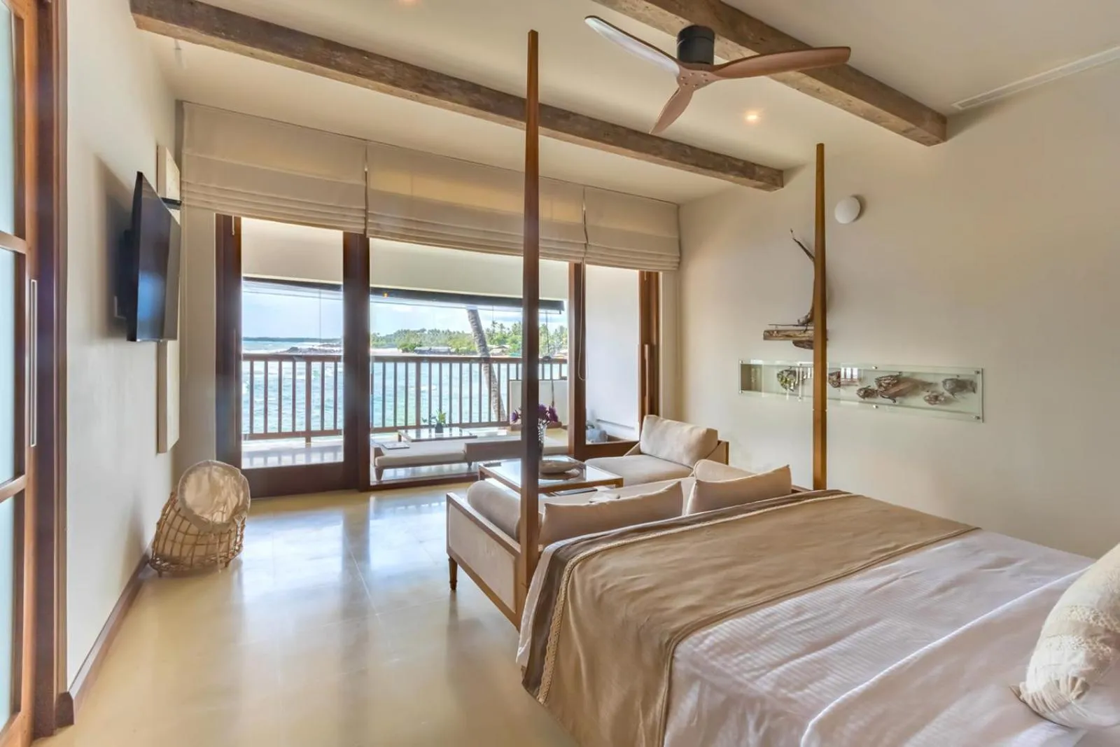 Bedroom, Bed in Dickwella Resort and Spa