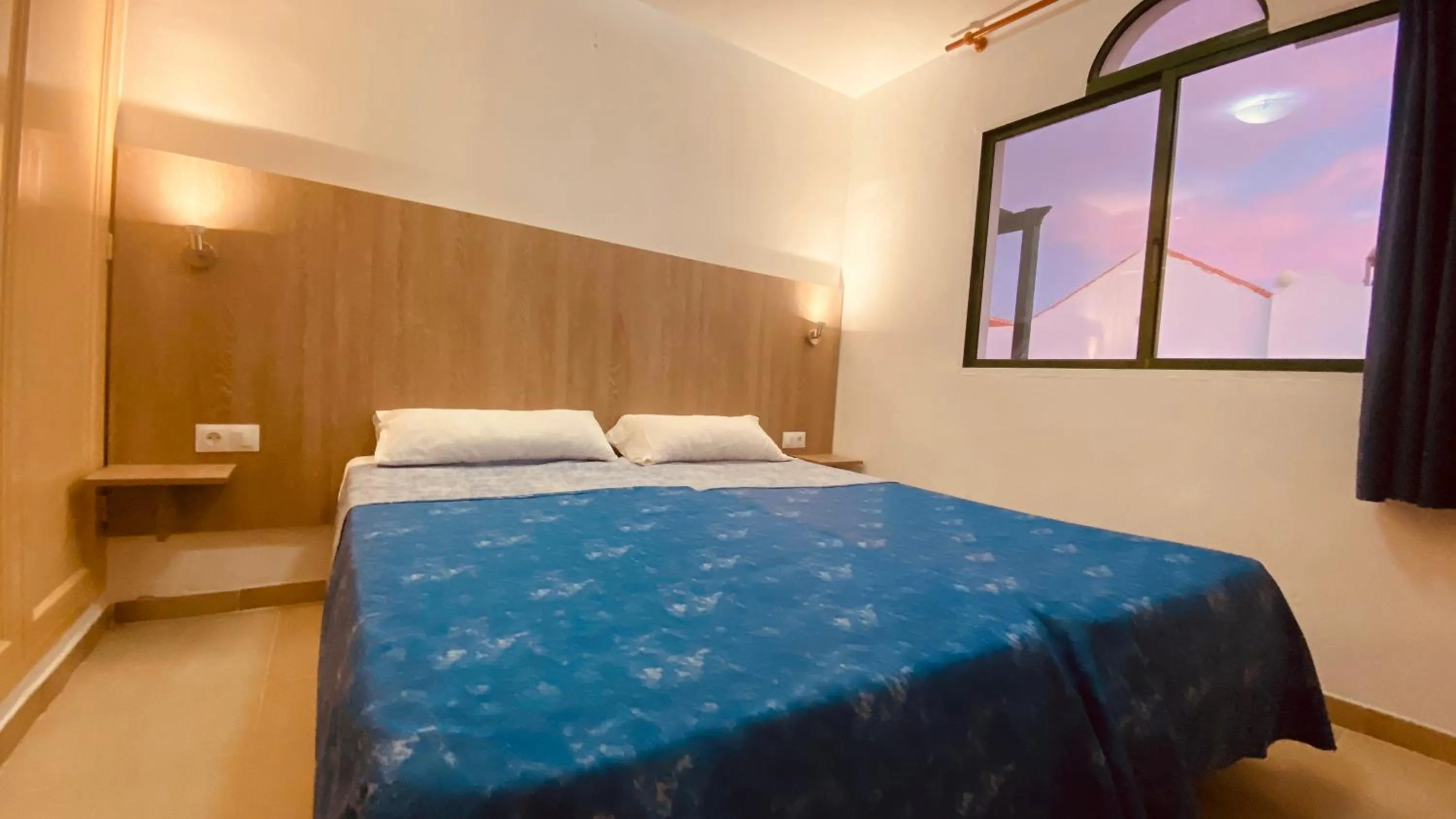 Bed in Casthotels Fuertesol Bungalows