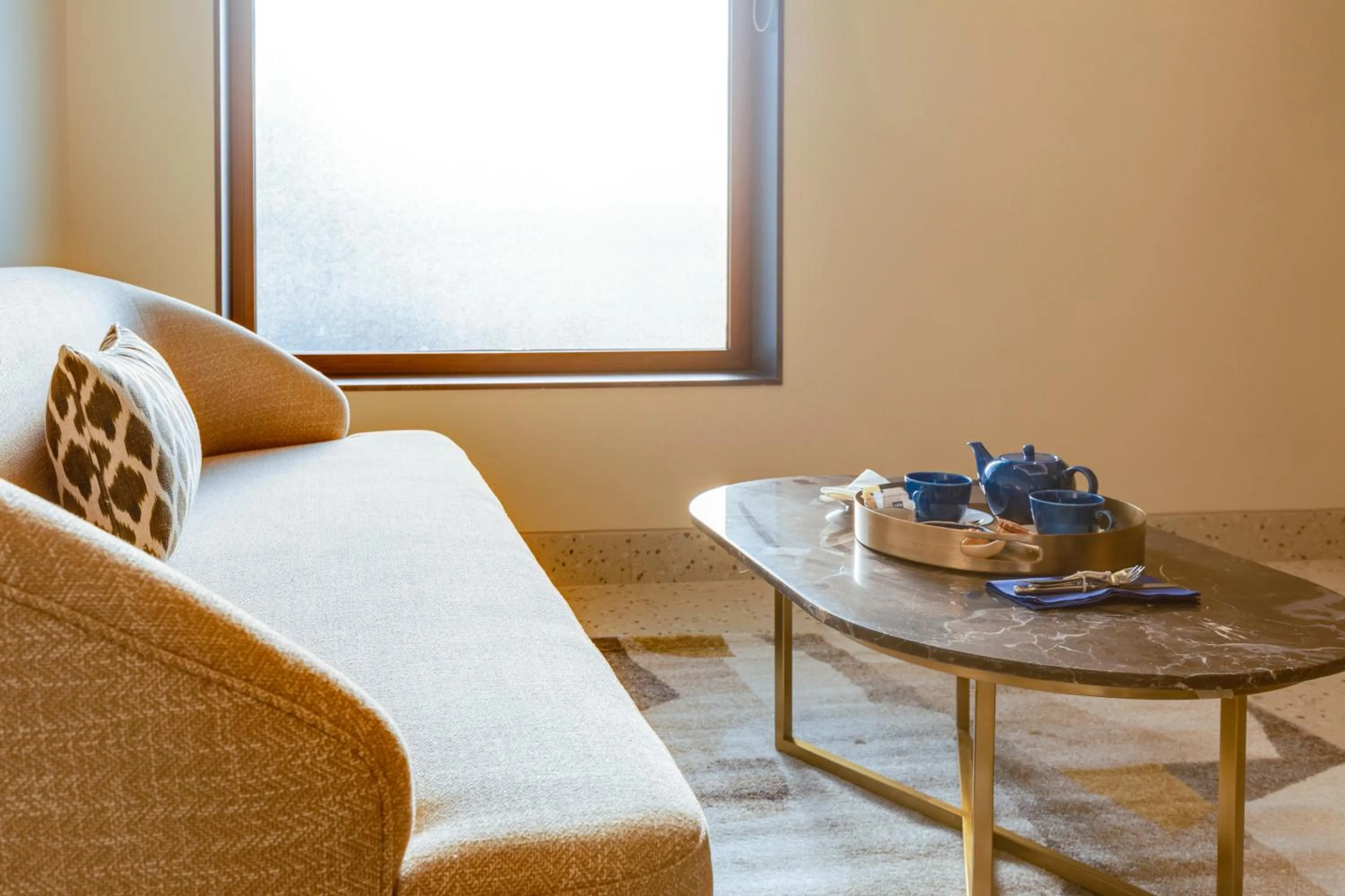 Seating area in The Manor - New Delhi