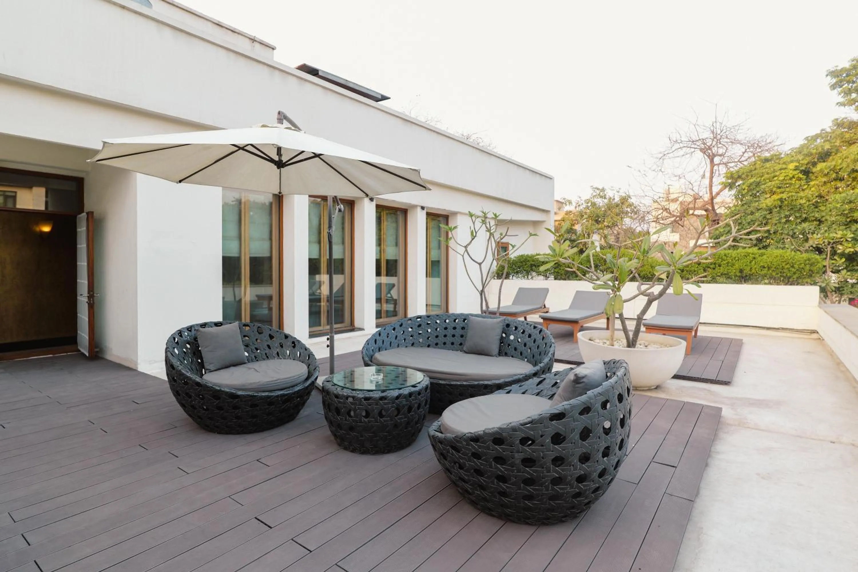 Balcony/Terrace in The Manor - New Delhi