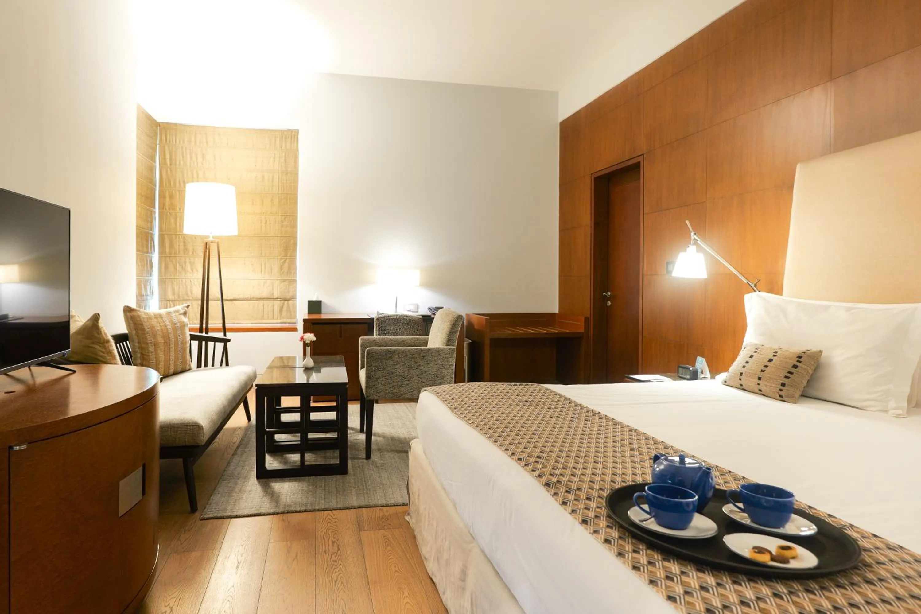 Bedroom, Bed in The Manor - New Delhi