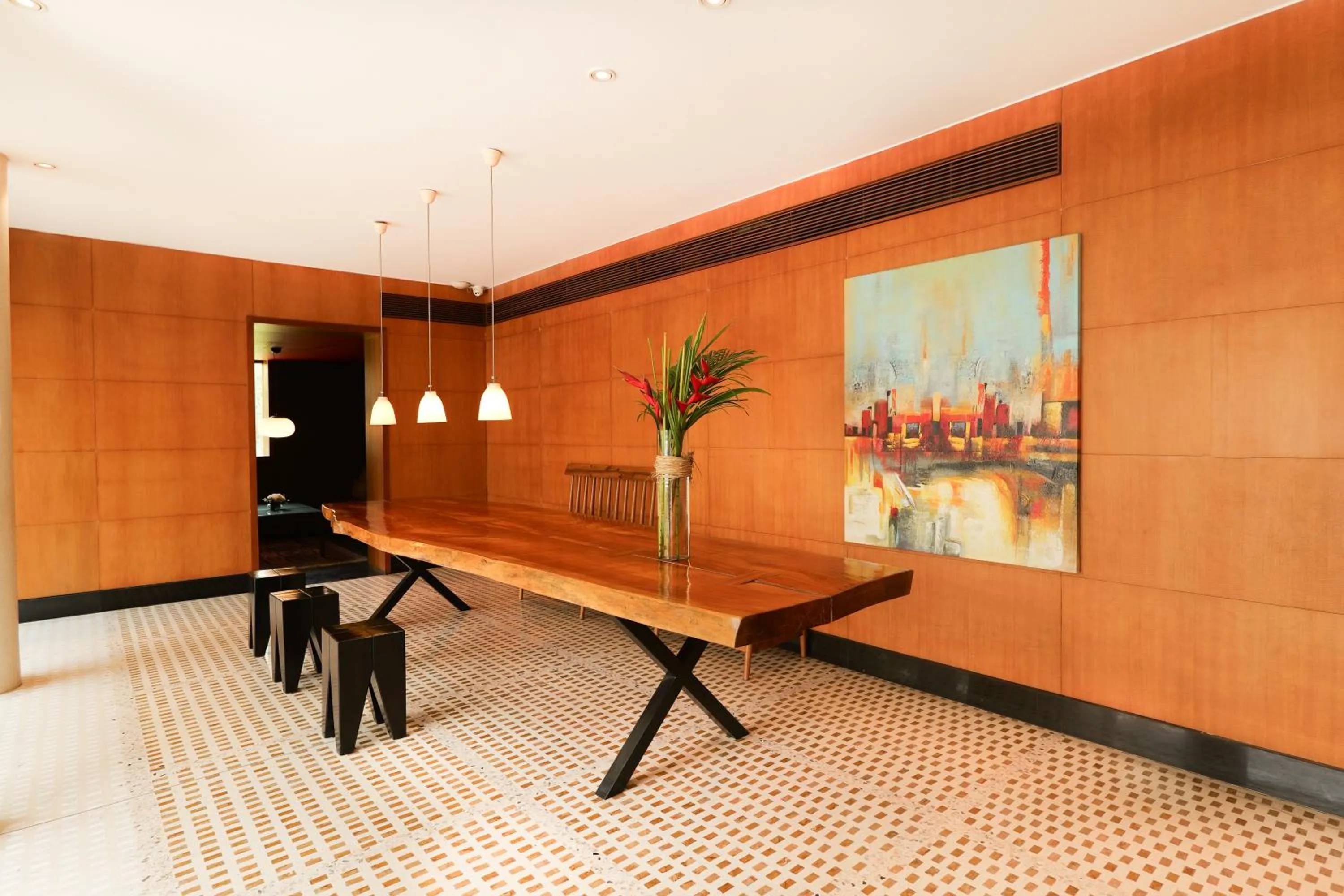 Lobby or reception in The Manor - New Delhi