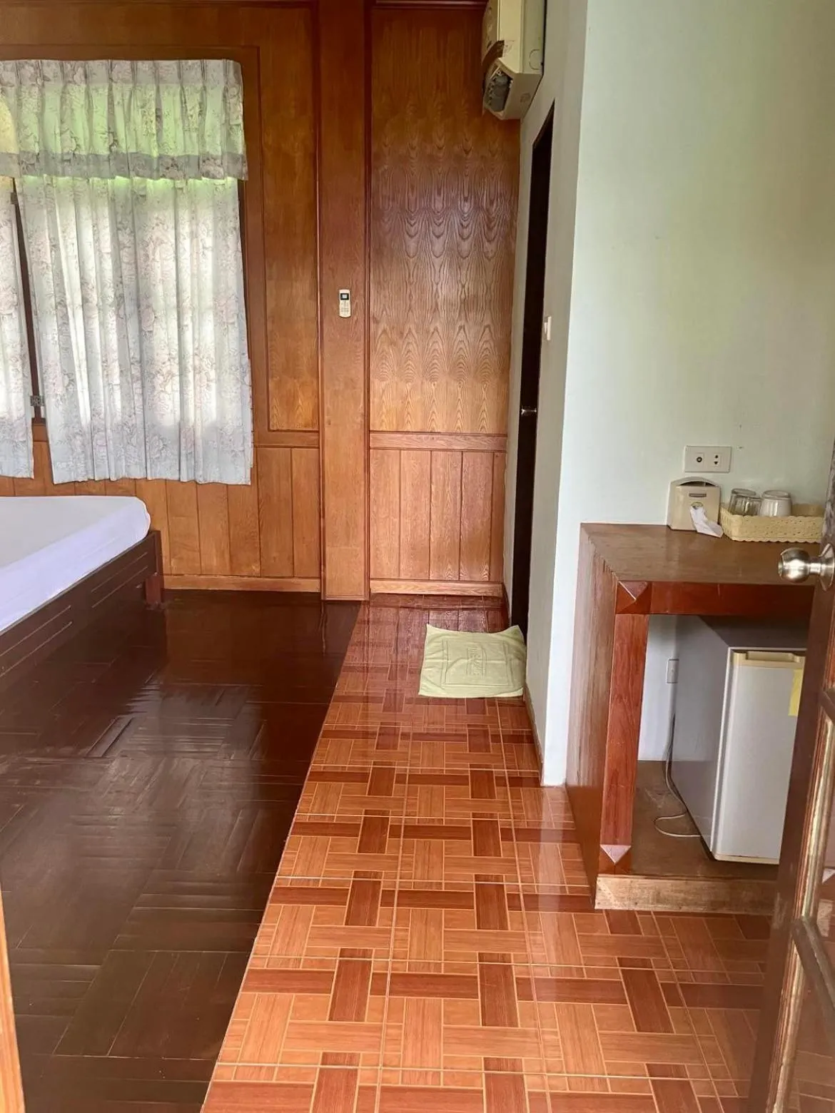 Bed in First Villa Beach Resort