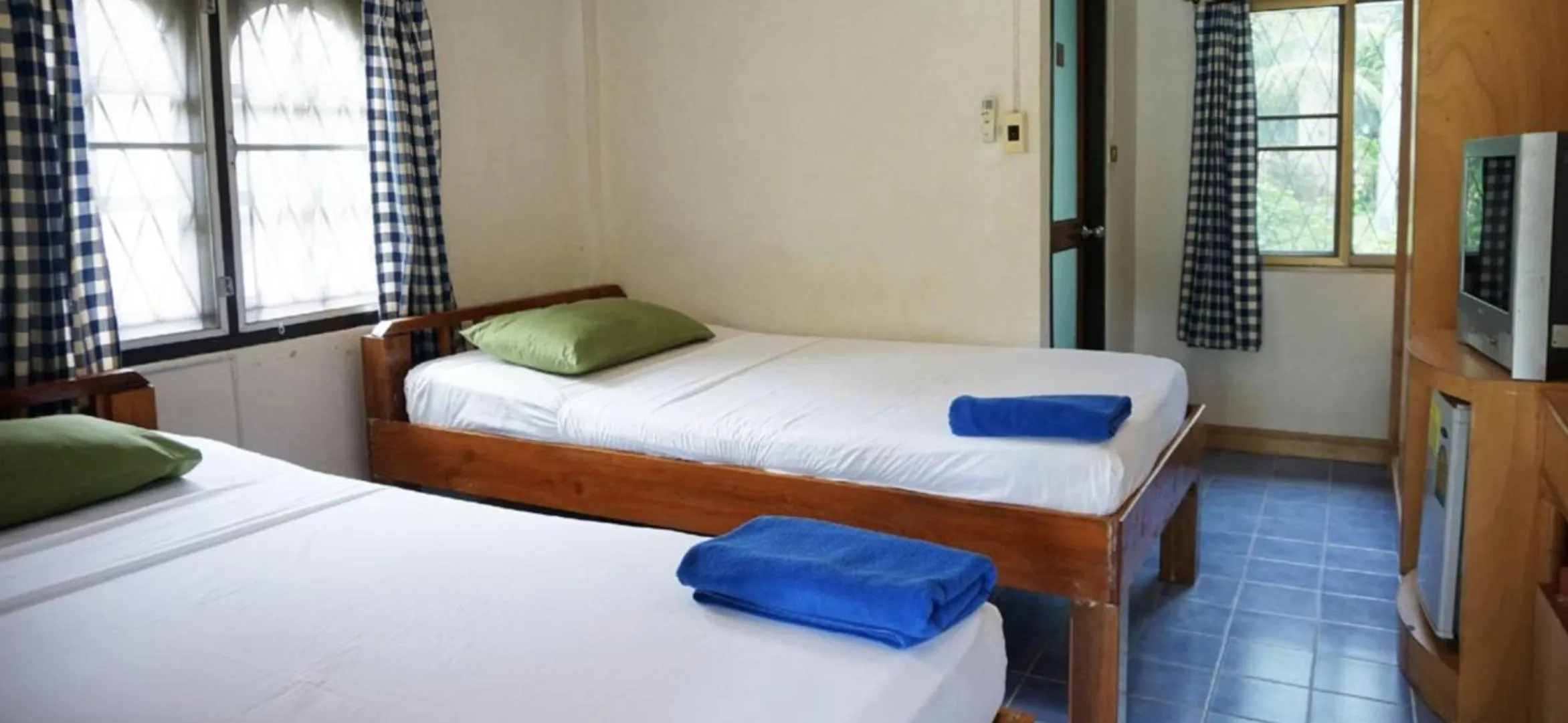 Bed in First Villa Beach Resort