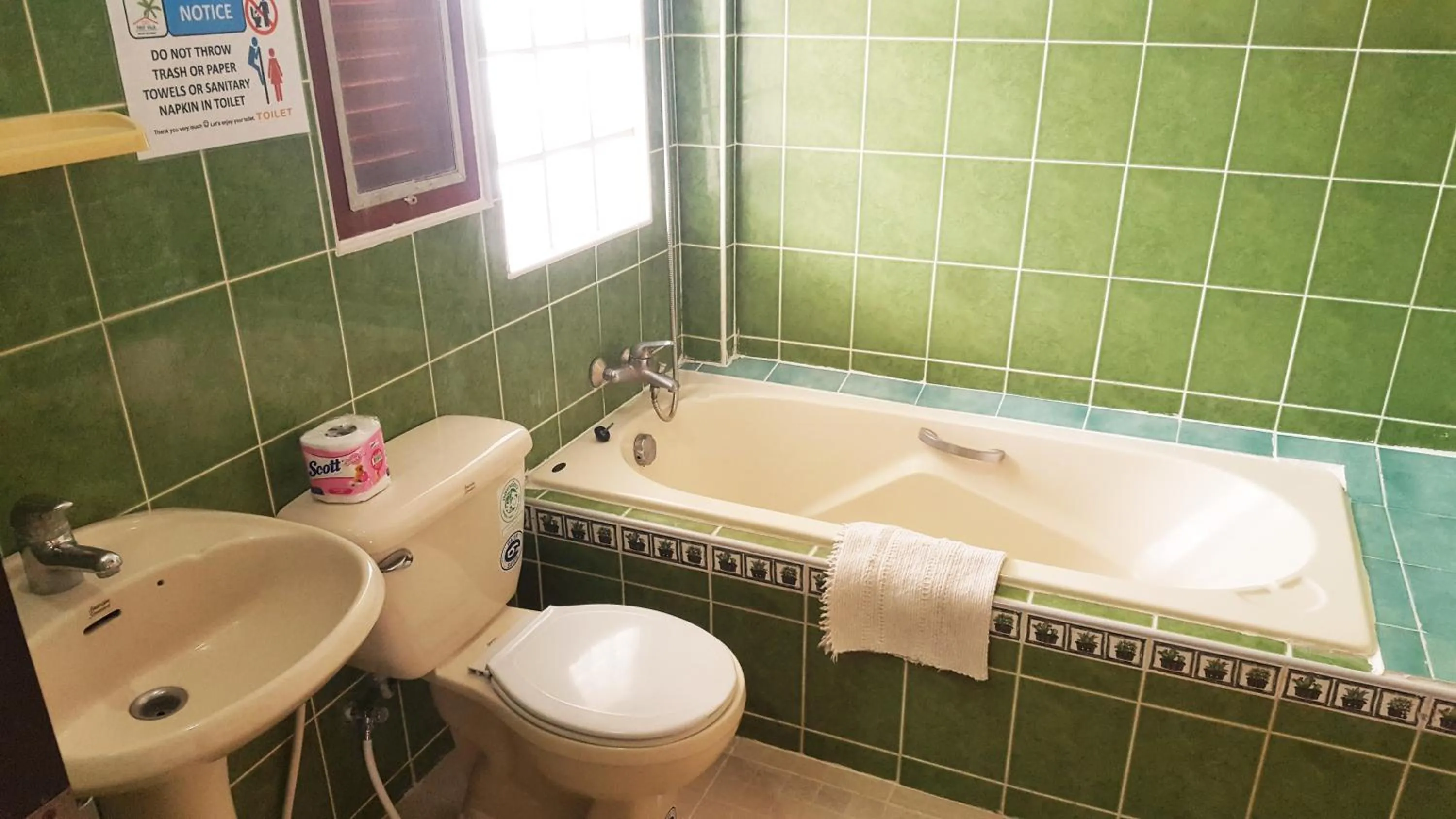 Shower in First Villa Beach Resort