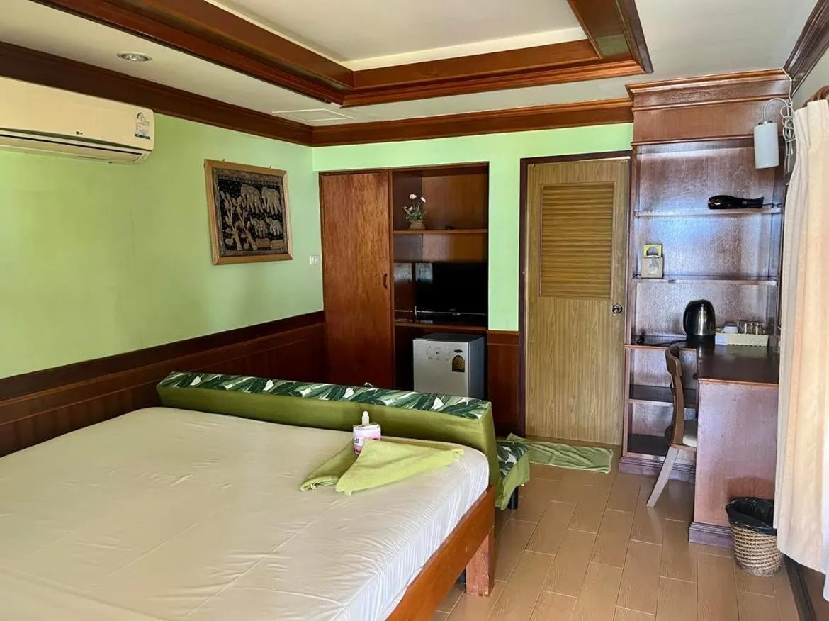 Bed in First Villa Beach Resort