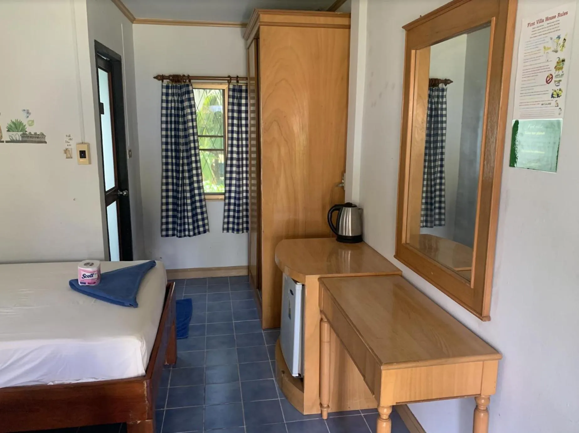 Bed in First Villa Beach Resort