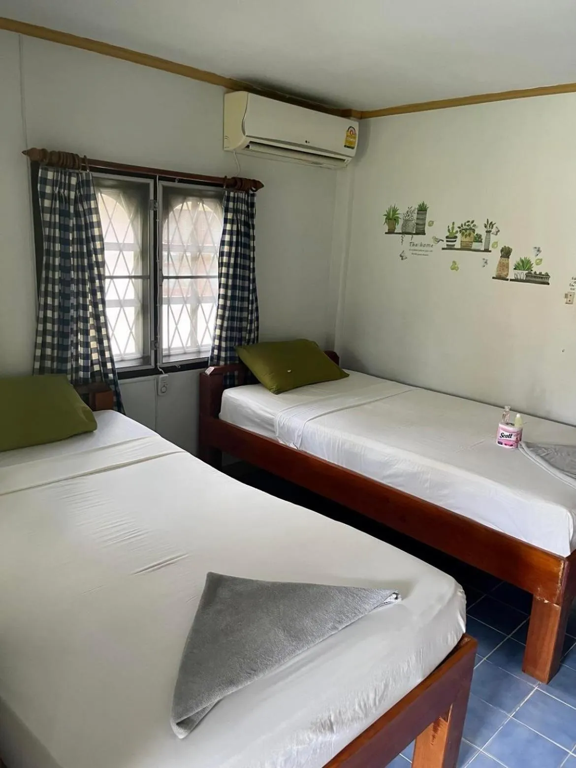 Bed in First Villa Beach Resort