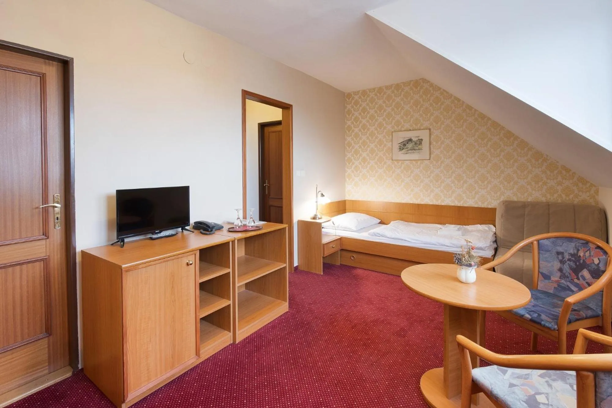 Photo of the whole room, Bed in Hotel U Černého orla