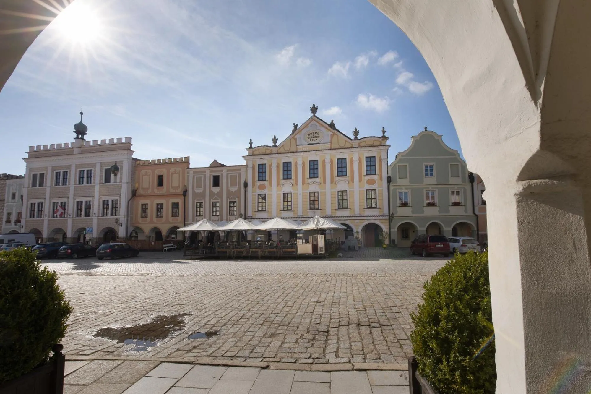 Property building in Hotel U Černého orla