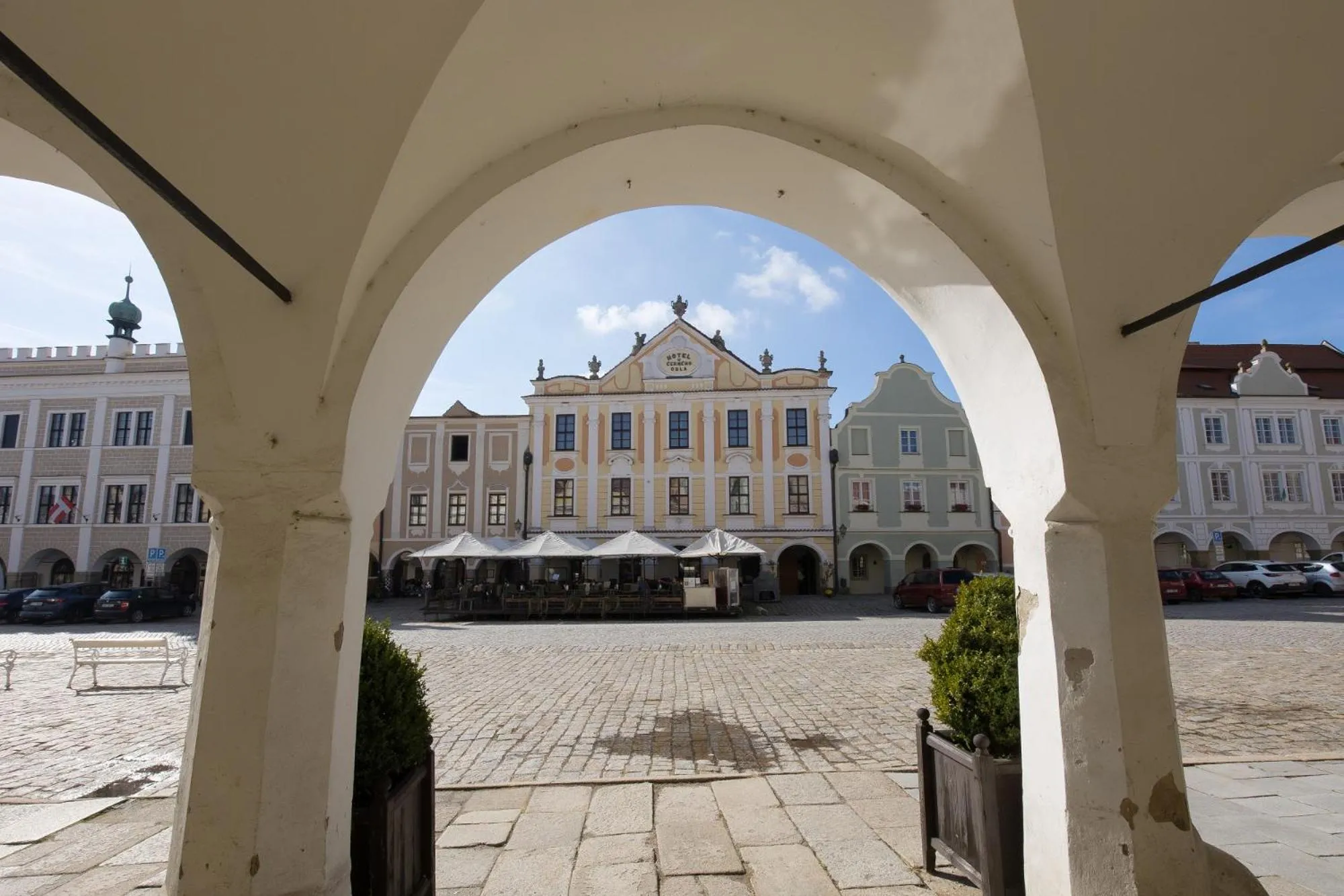 Property building in Hotel U Černého orla
