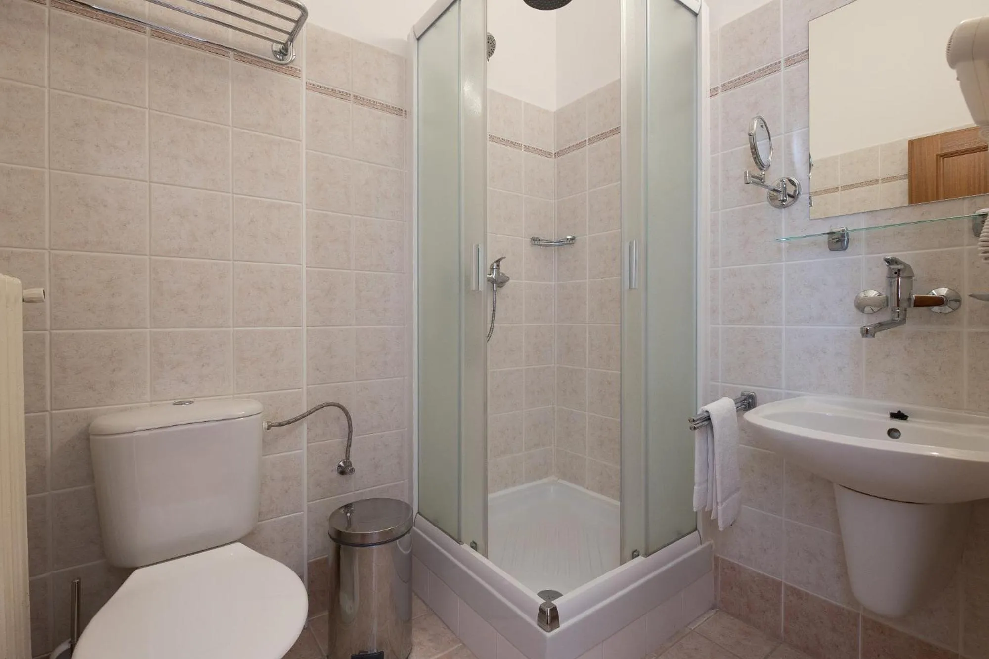 Bathroom in Hotel U Černého orla