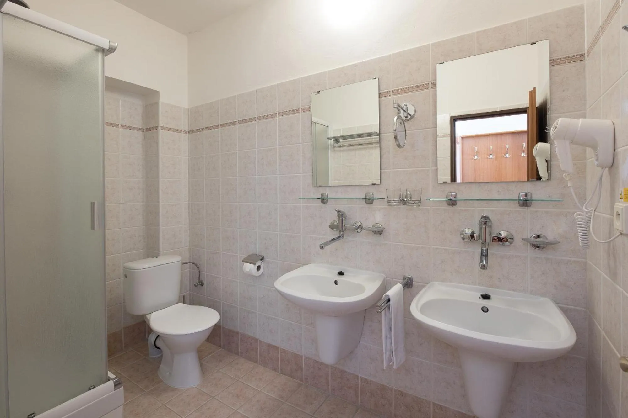 Bathroom in Hotel U Černého orla