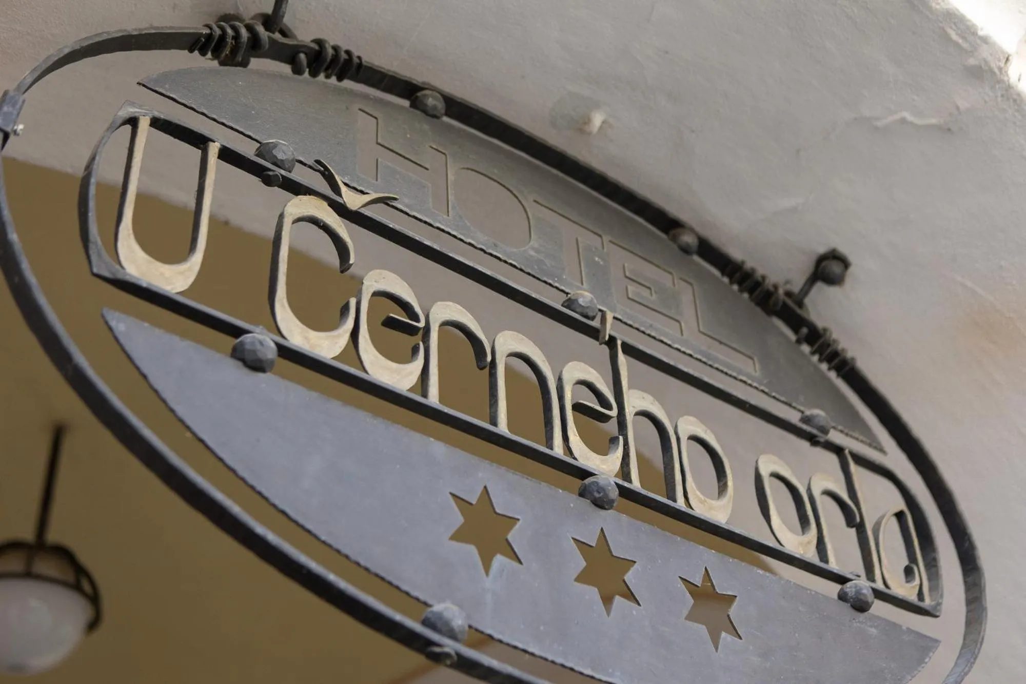 Property logo or sign in Hotel U Černého orla