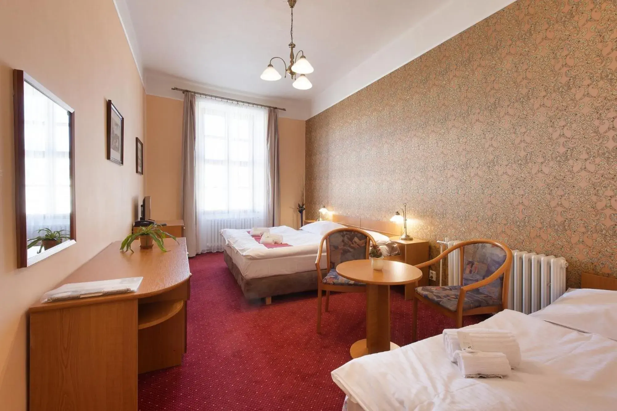 Double or Twin Room with City View in Hotel U Černého orla Double or Twin Room with City View in Hotel U Černého orla