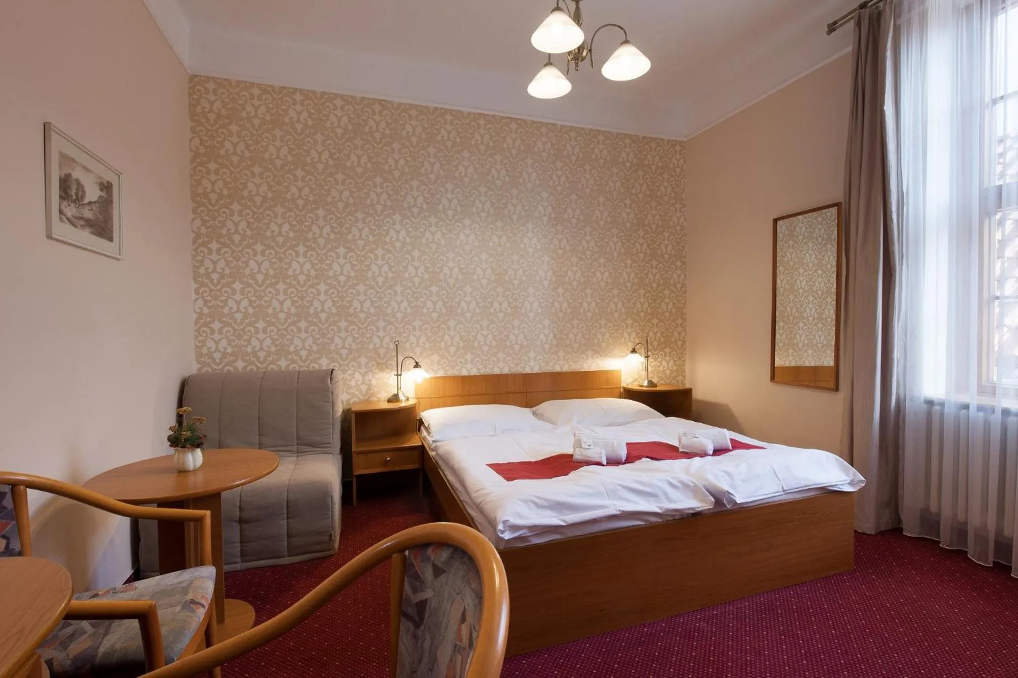 Photo of the whole room, Bed in Hotel U Černého orla