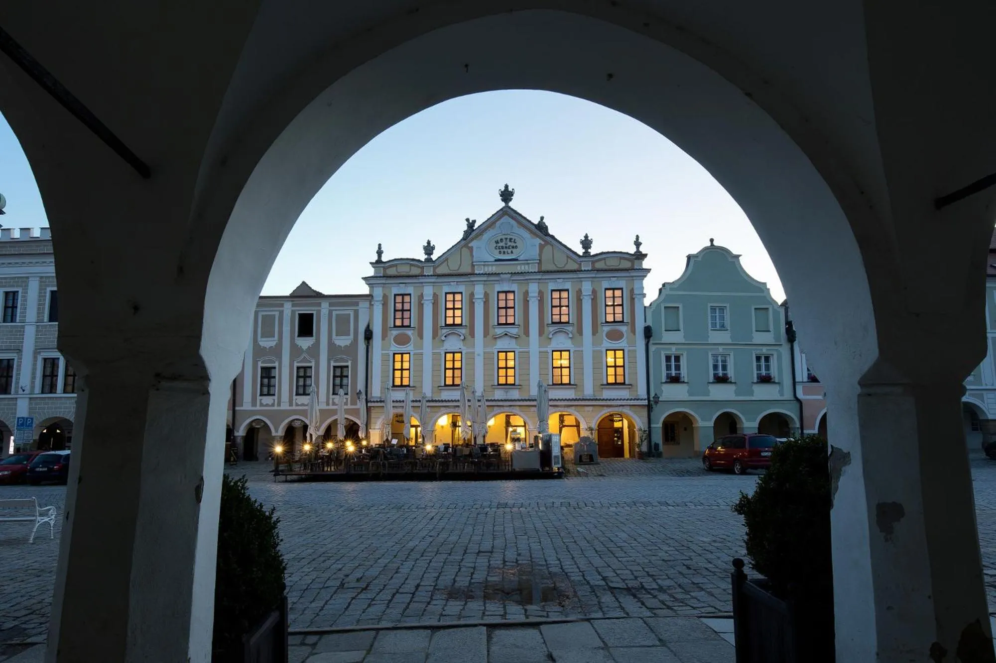 Property building in Hotel U Černého orla