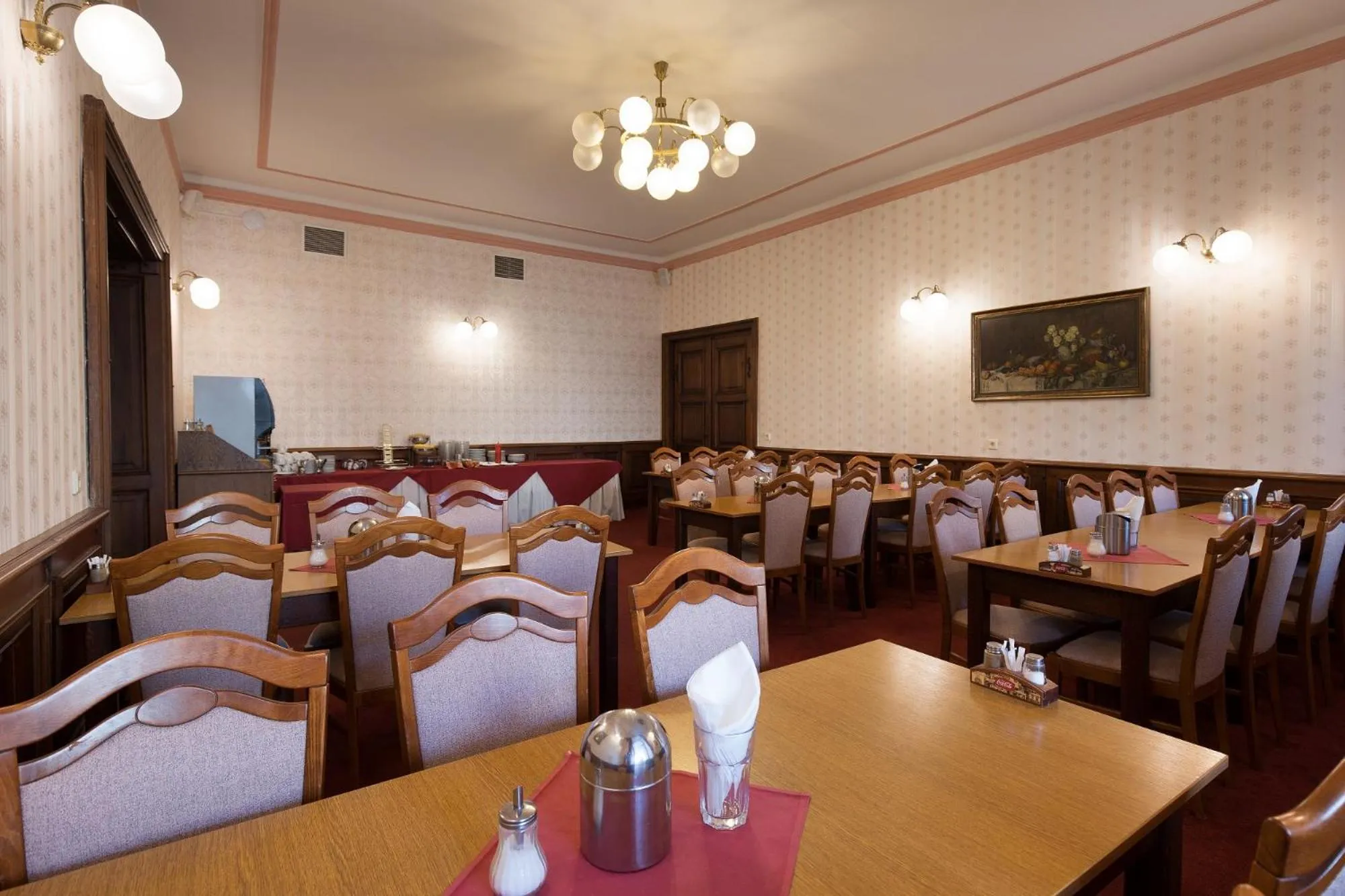 Seating area in Hotel U Černého orla