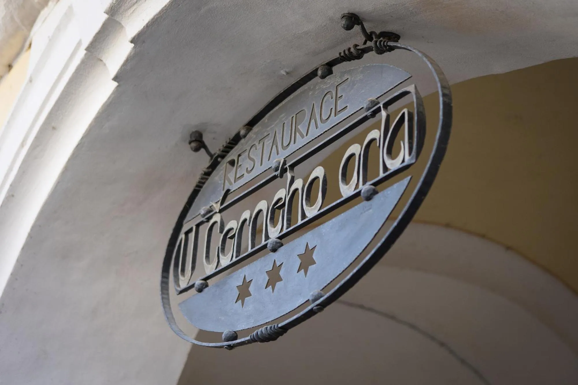 Property logo or sign in Hotel U Černého orla