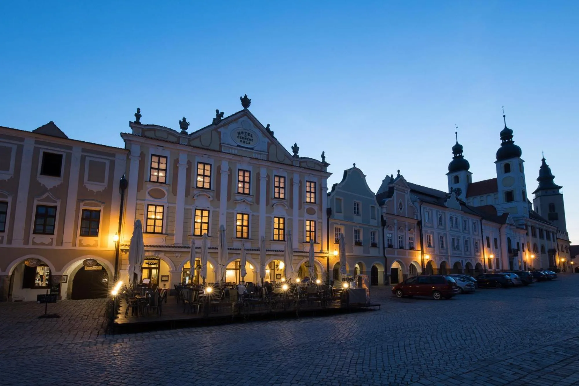 Property building in Hotel U Černého orla