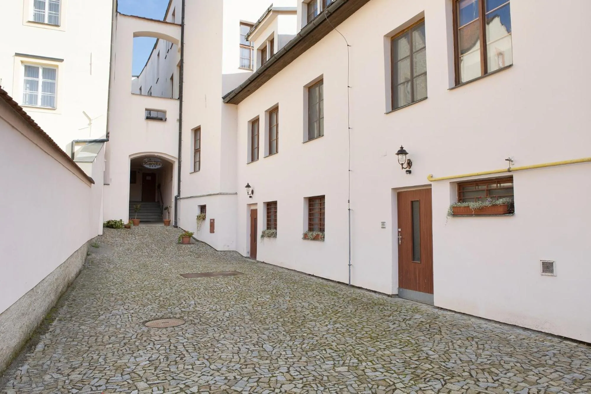 Property building in Hotel U Černého orla