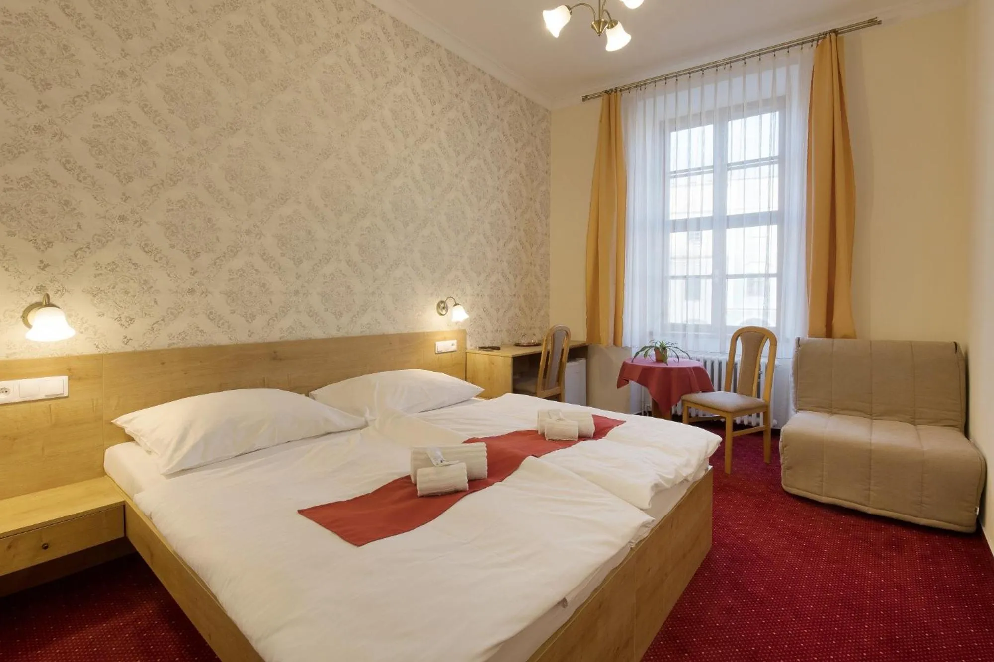 Photo of the whole room, Bed in Hotel U Černého orla