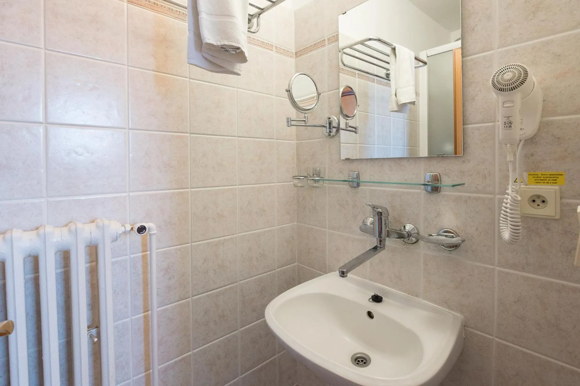 Bathroom in Hotel U Černého orla