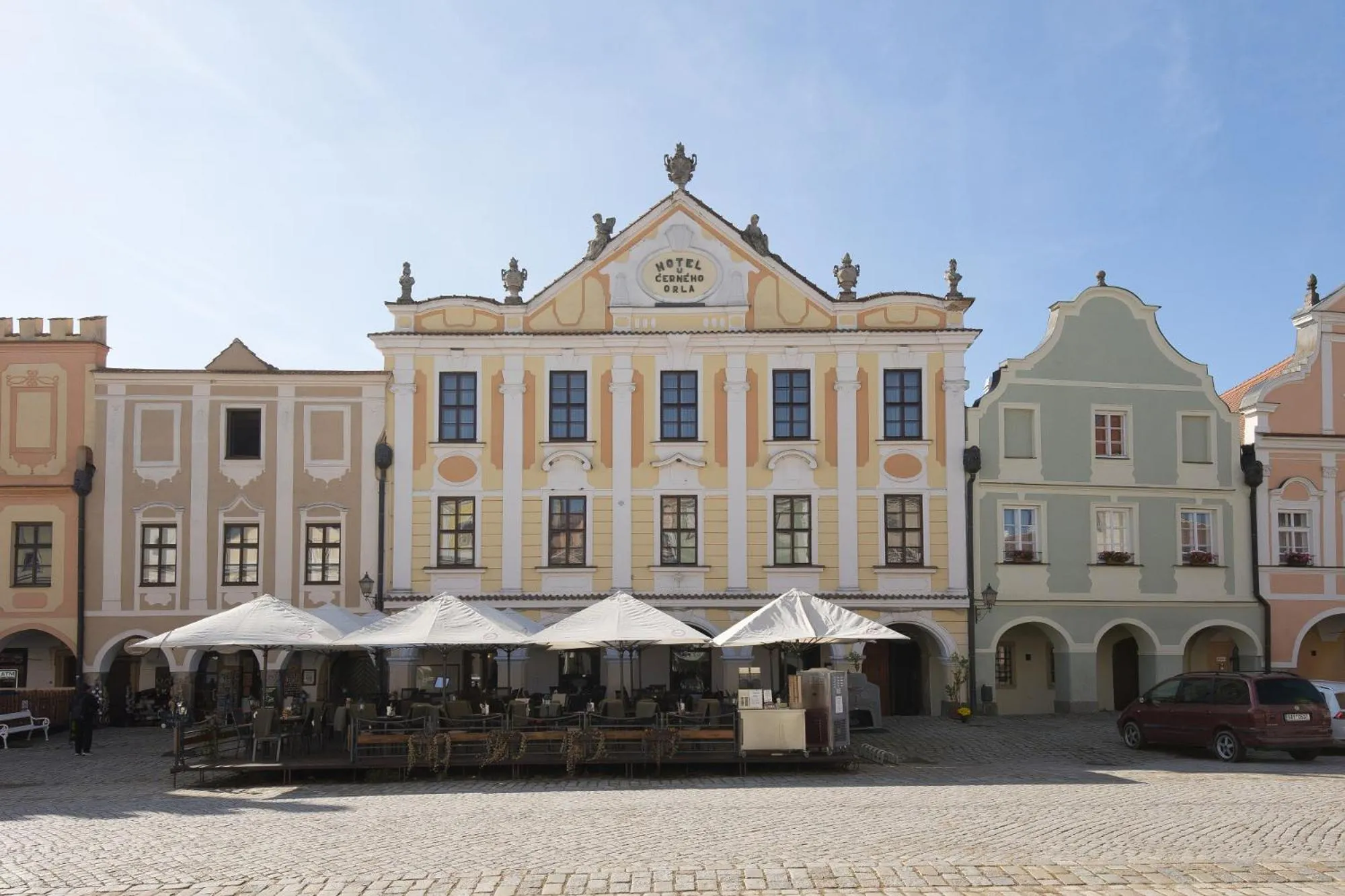 Property building in Hotel U Černého orla