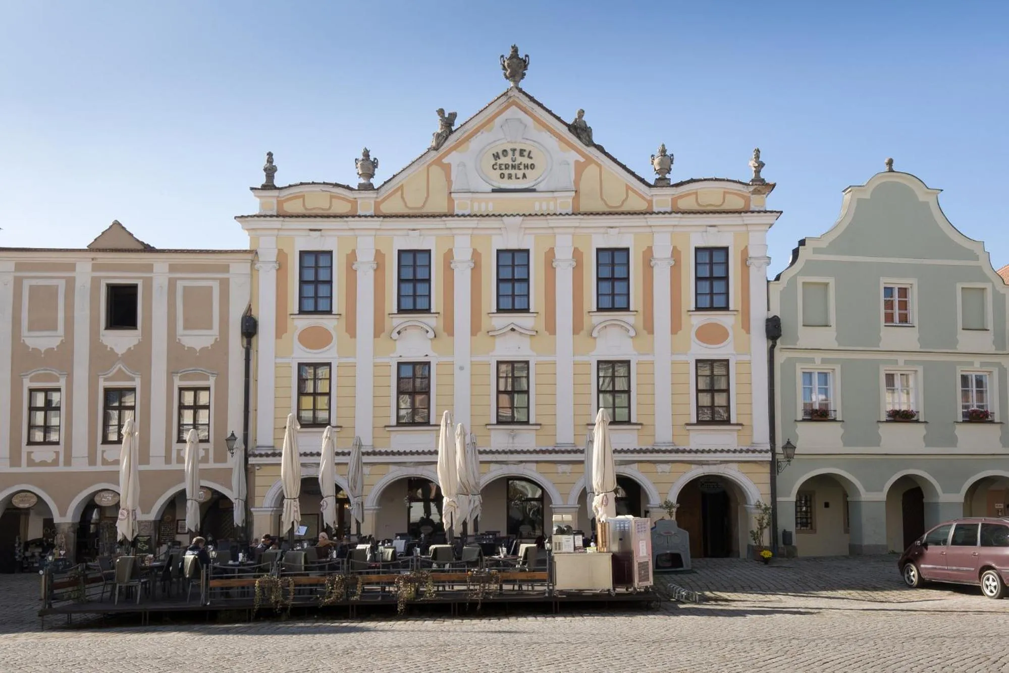 Property building in Hotel U Černého orla