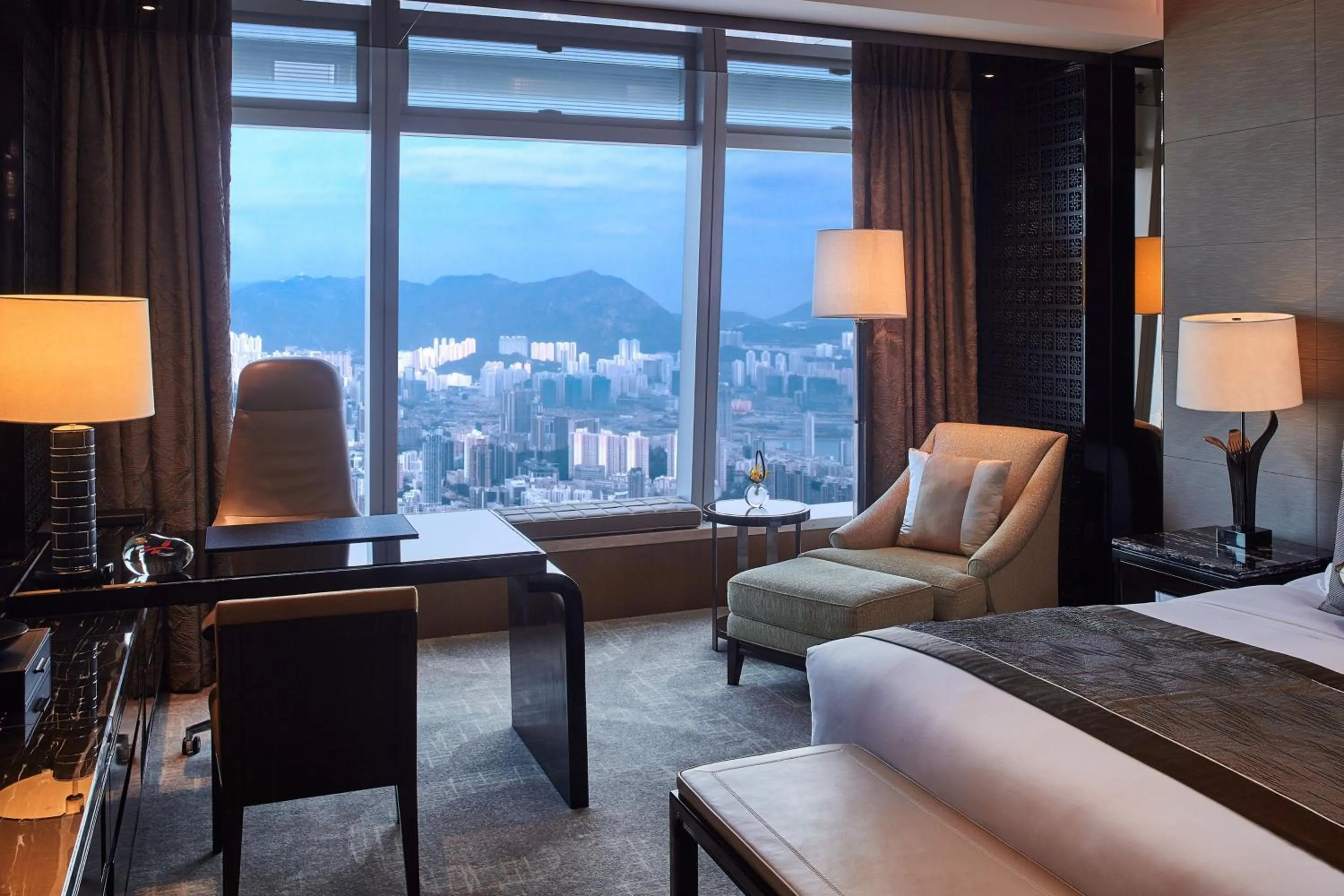 Photo of the whole room in The Ritz-Carlton, Hong Kong