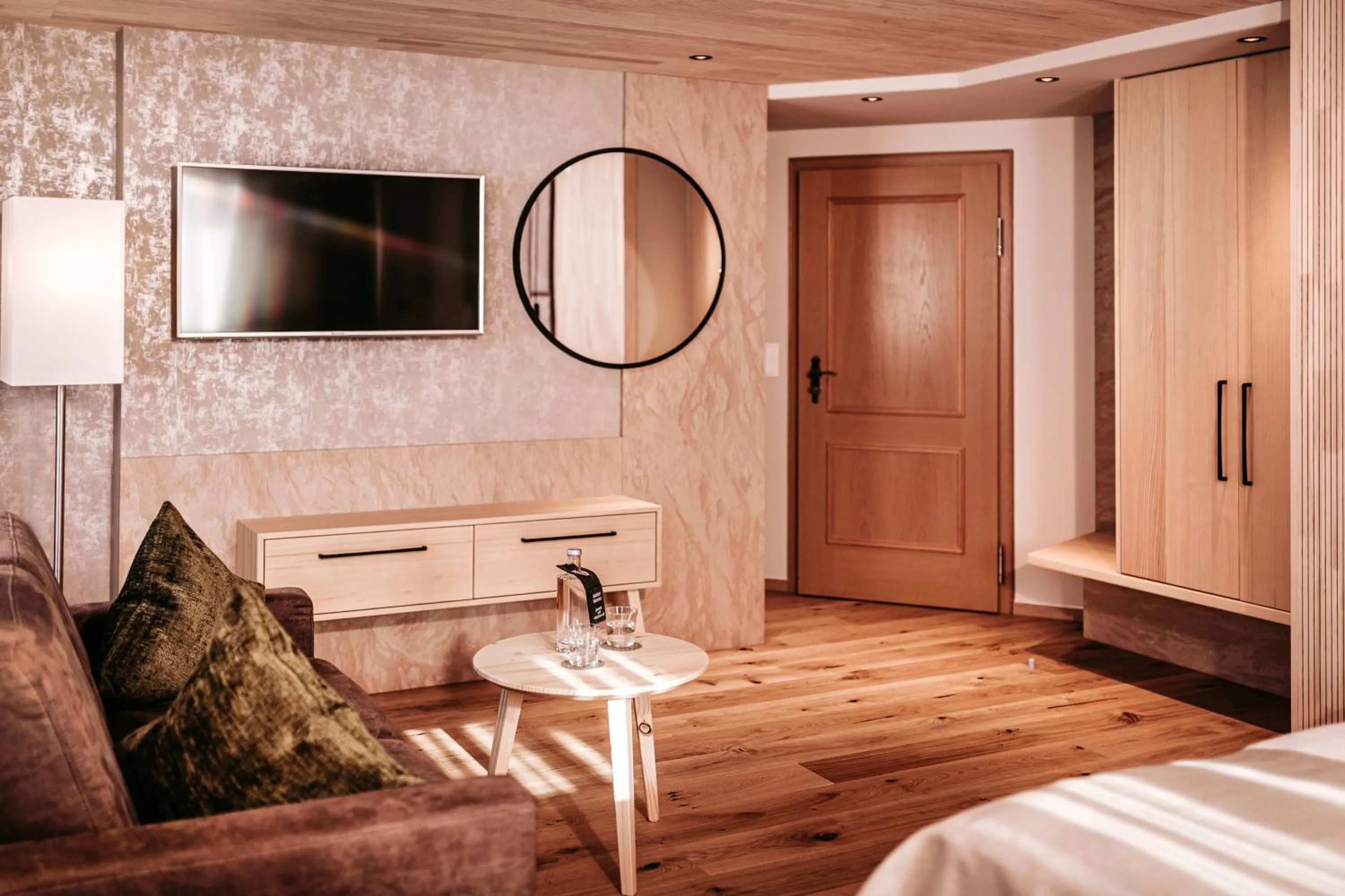 Photo of the whole room, Bed in Hotel Birkenhöhe