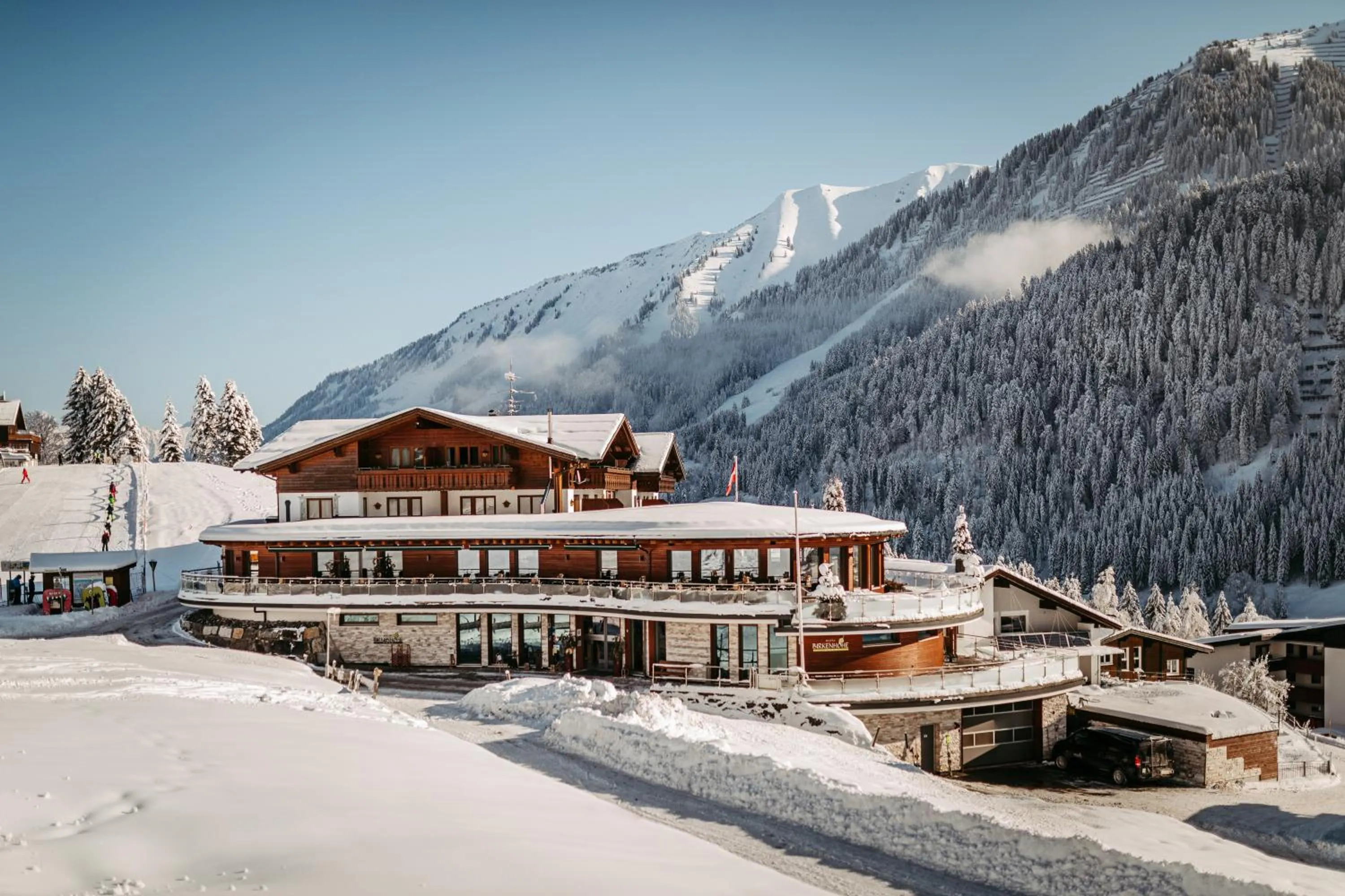 Property building in Hotel Birkenhöhe