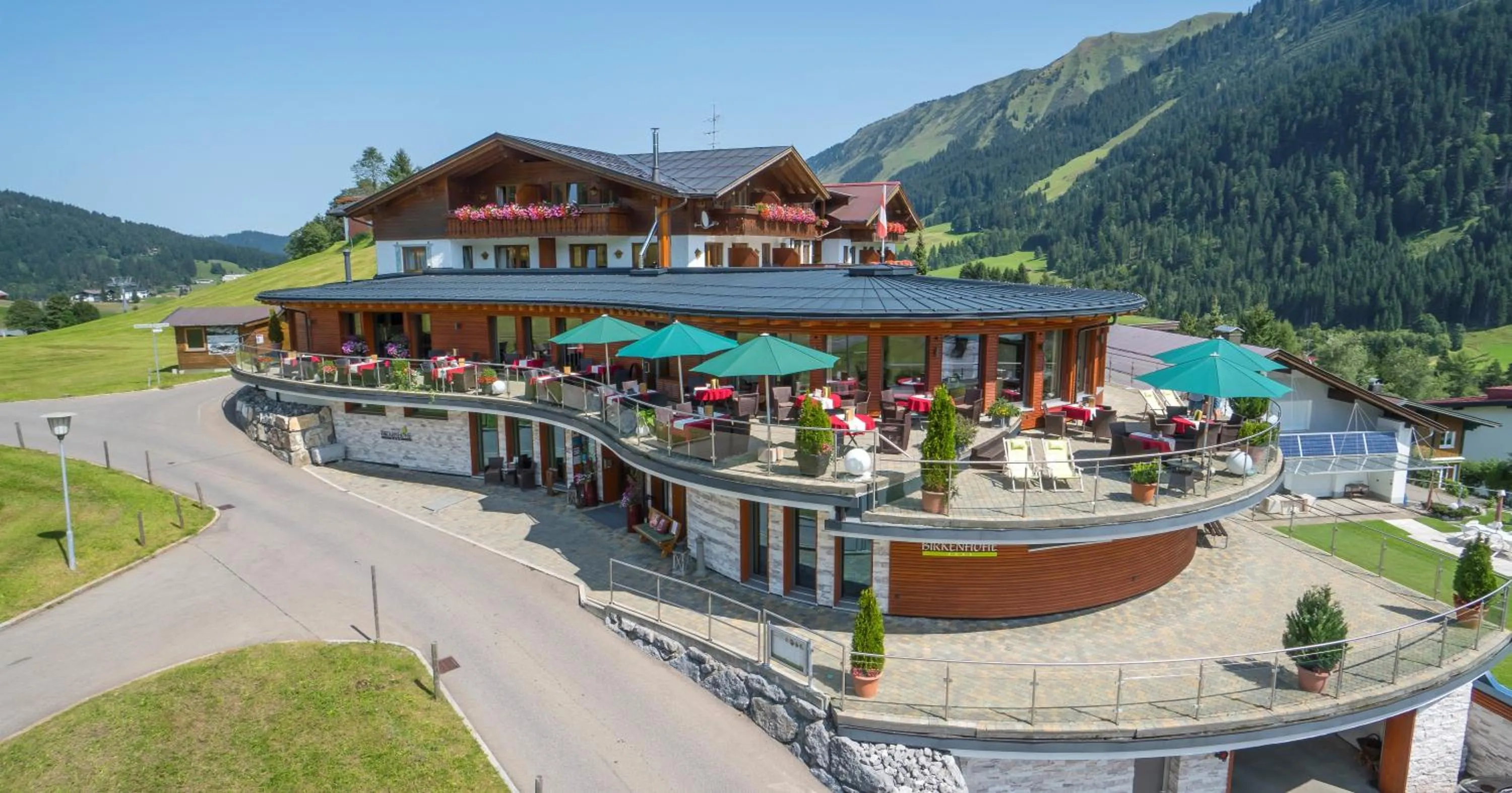 Property building in Hotel Birkenhöhe