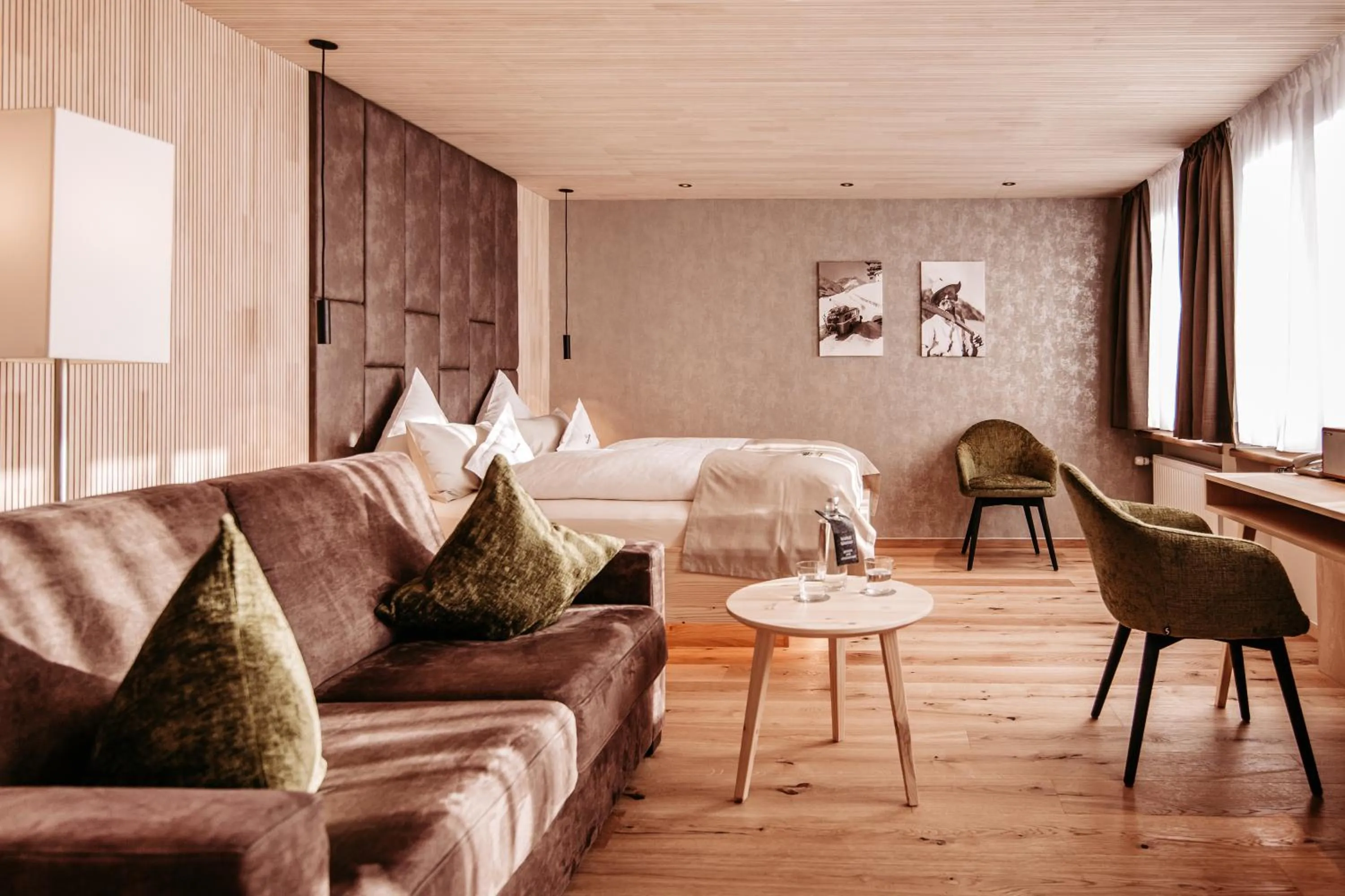 Bed in Hotel Birkenhöhe