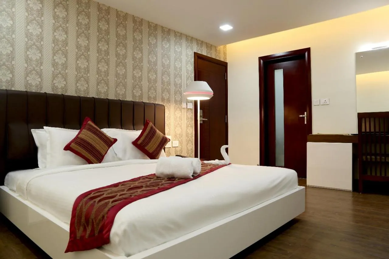 Photo of the whole room in Hotel Blue Pearl Chikmagalur