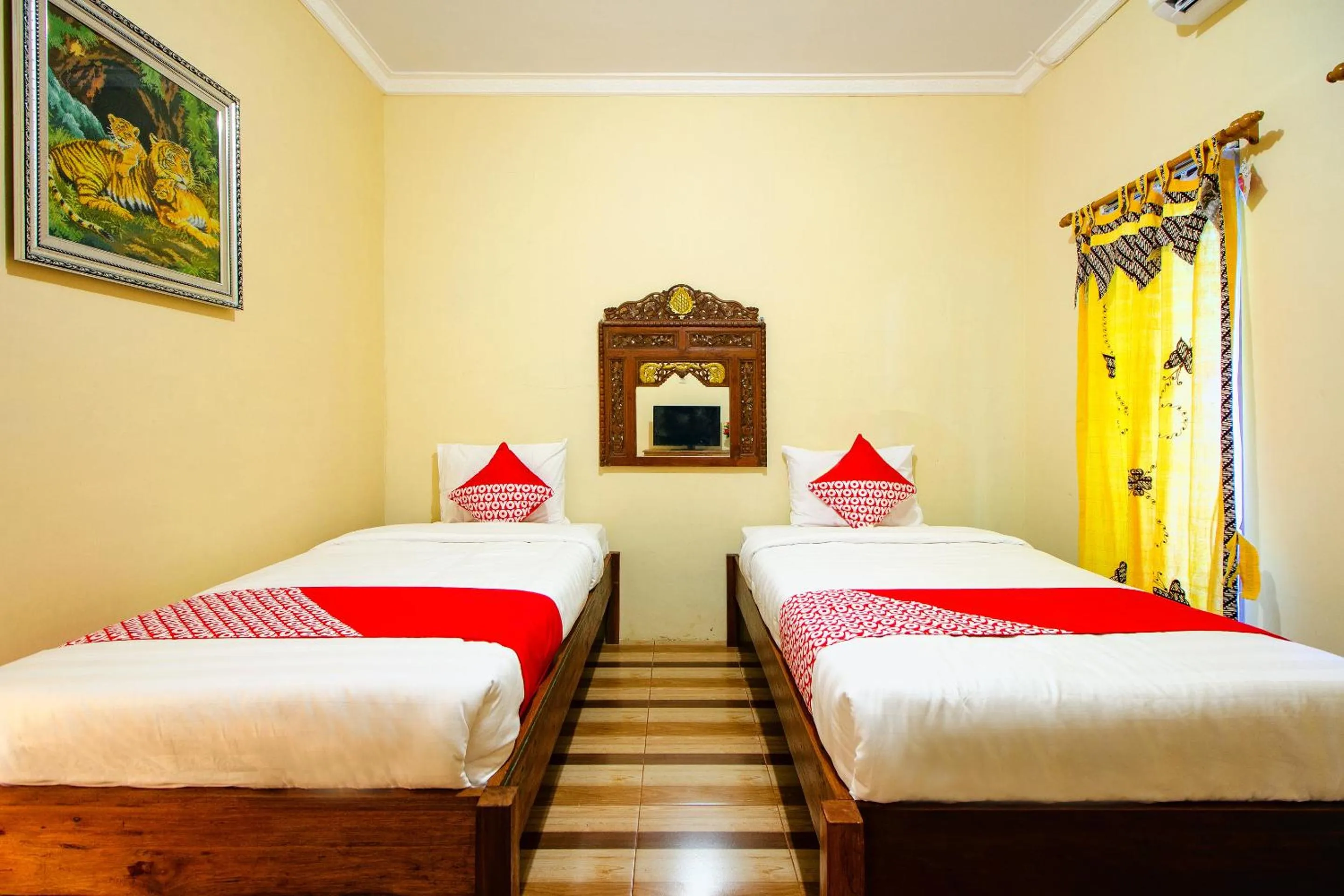 Bedroom in Hotel O Opak Village Bed & Breakfast