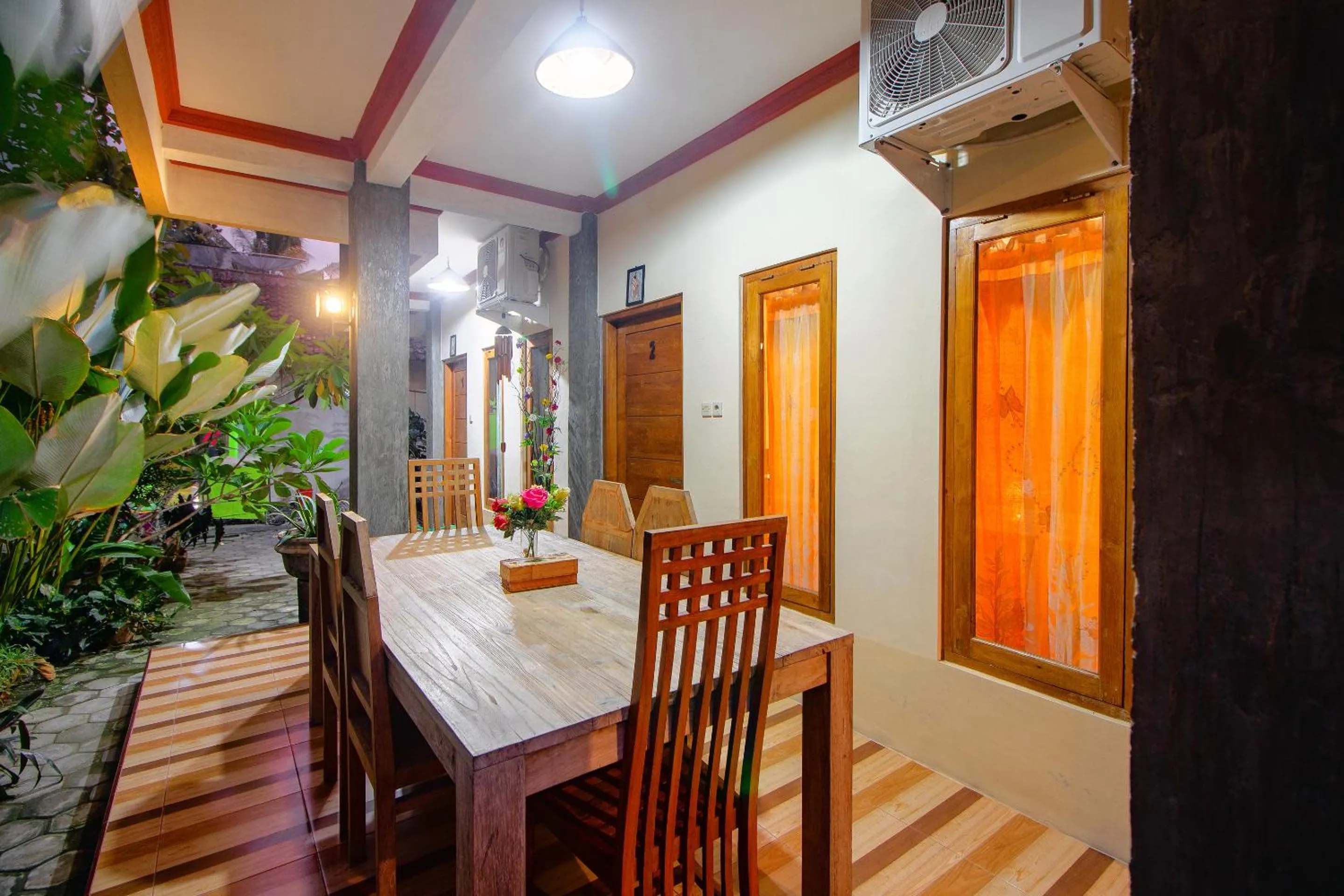 Balcony/Terrace in Hotel O Opak Village Bed & Breakfast