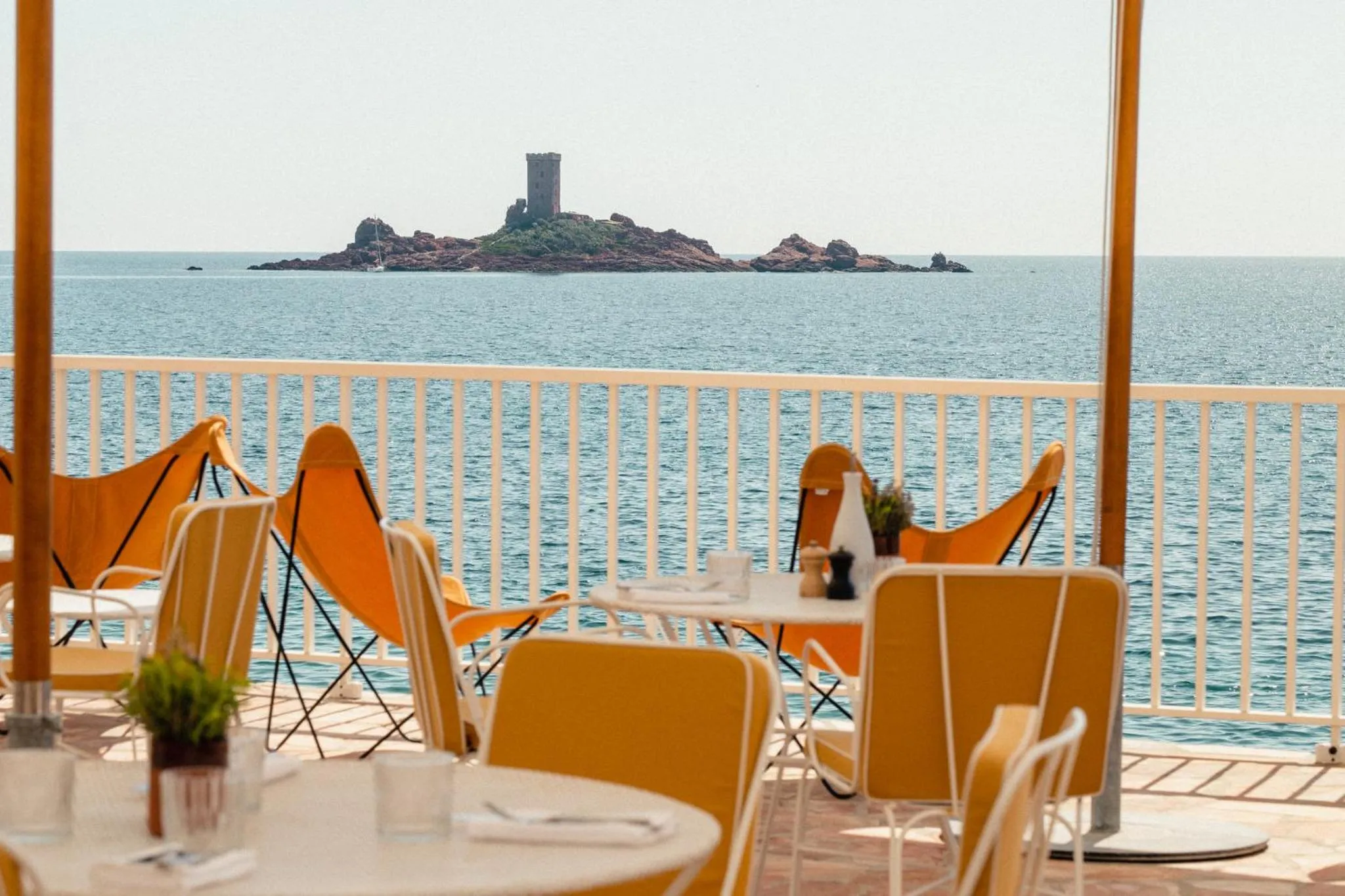 Restaurant/places to eat in Les Roches Rouges, a Beaumier hotel