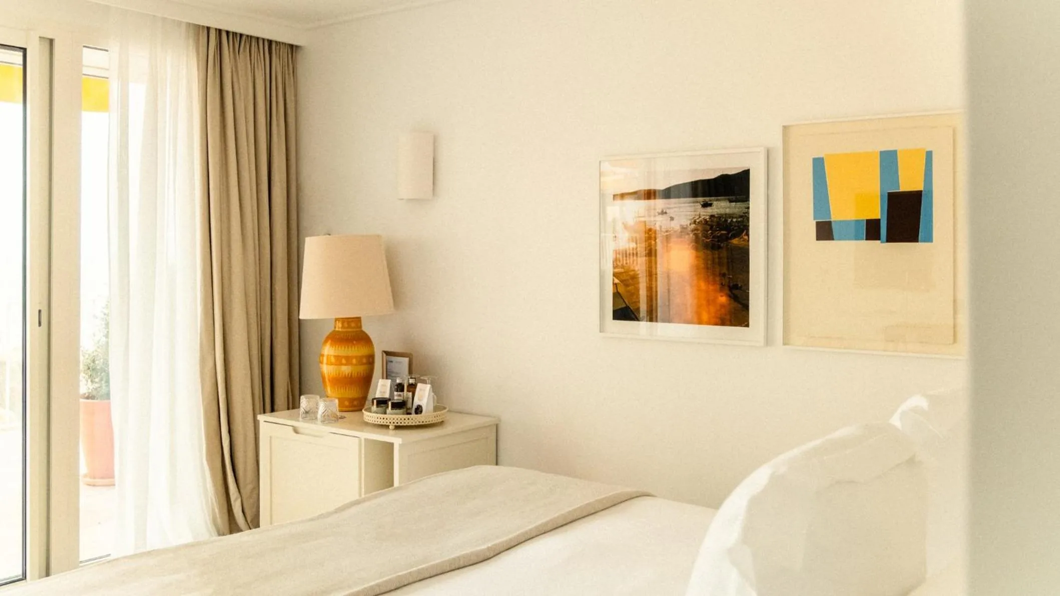 Photo of the whole room, Bed in Les Roches Rouges, a Beaumier hotel