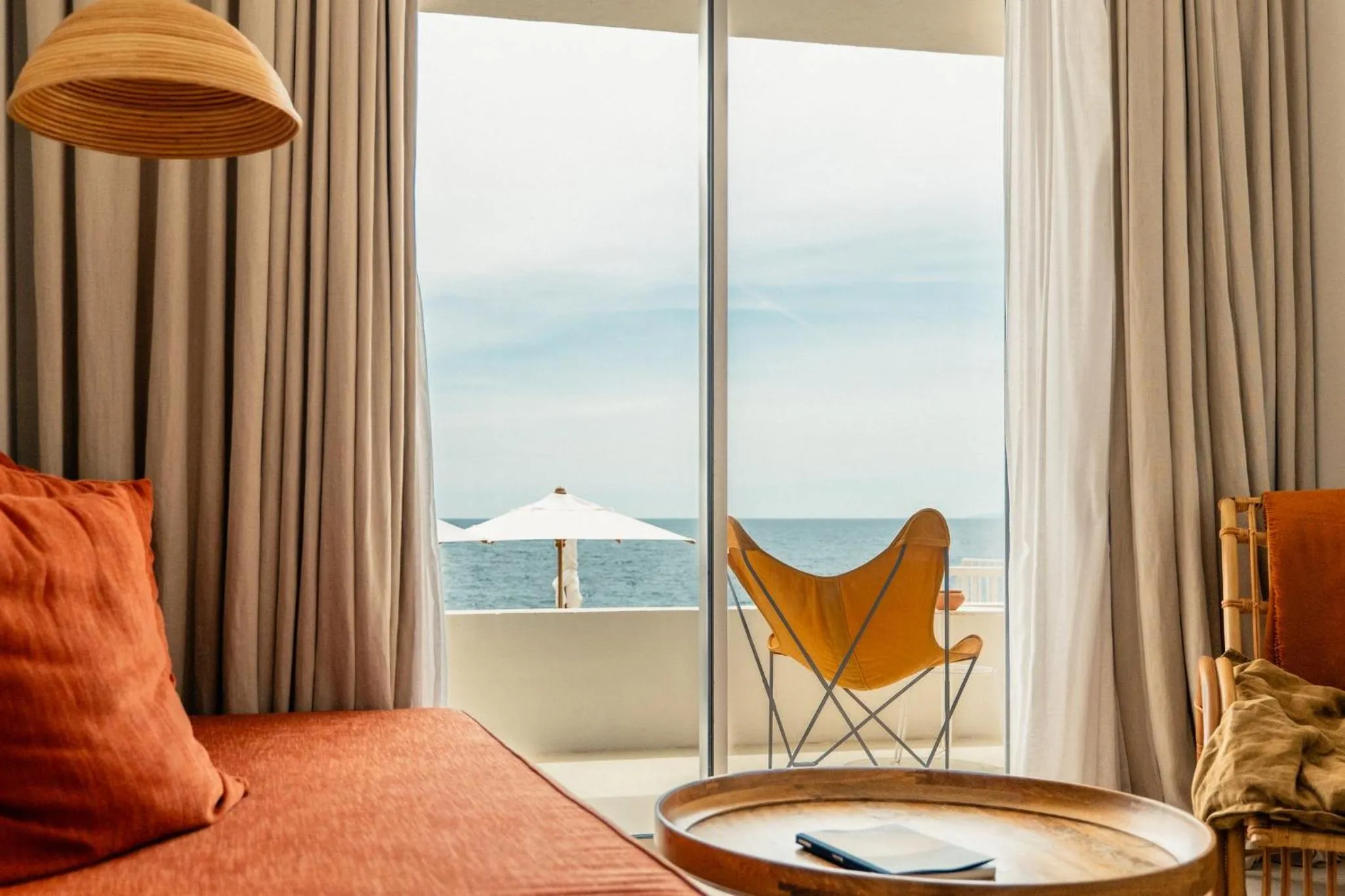 Bedroom in Les Roches Rouges, a Beaumier hotel