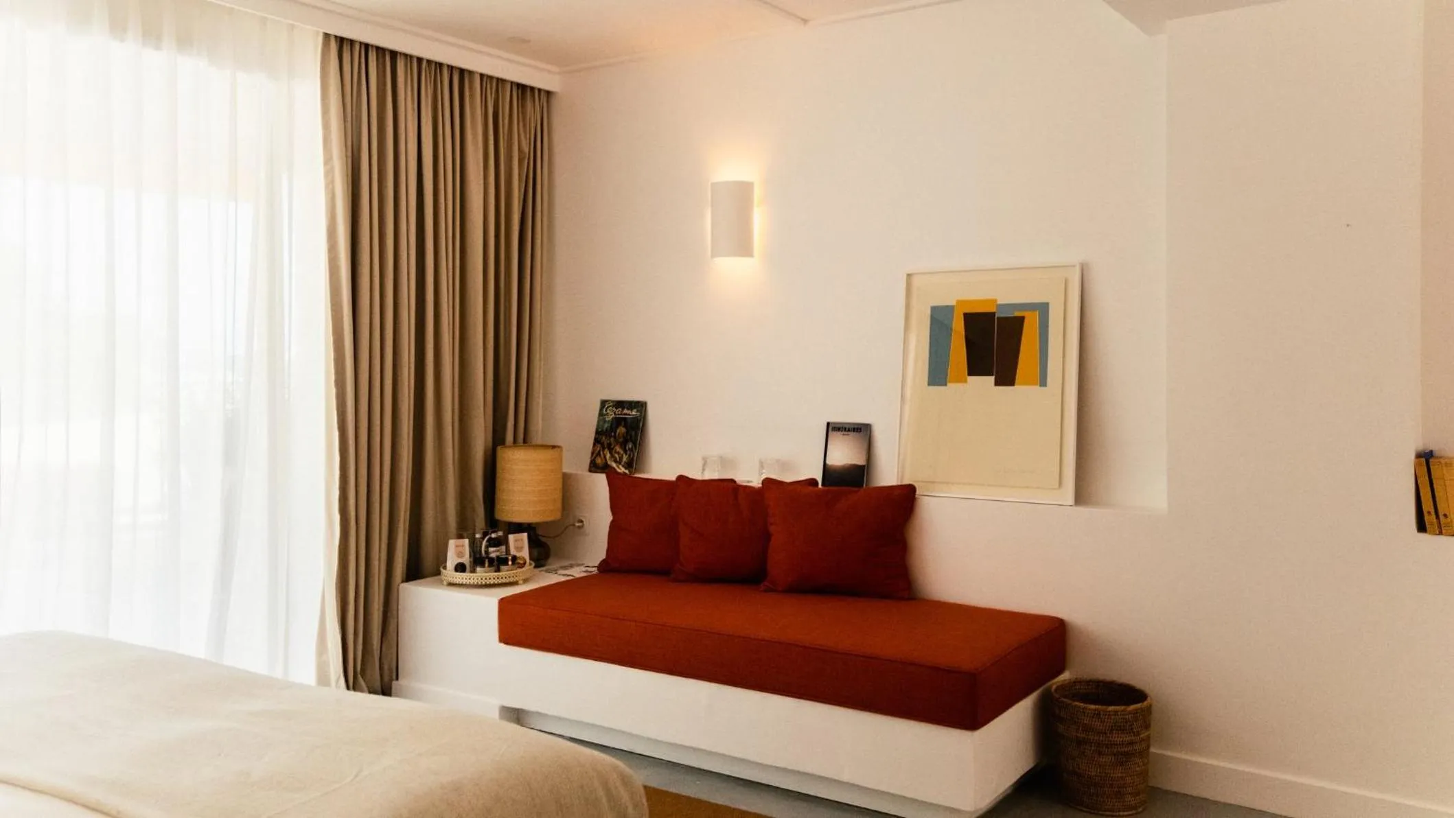 Photo of the whole room, Bed in Les Roches Rouges, a Beaumier hotel