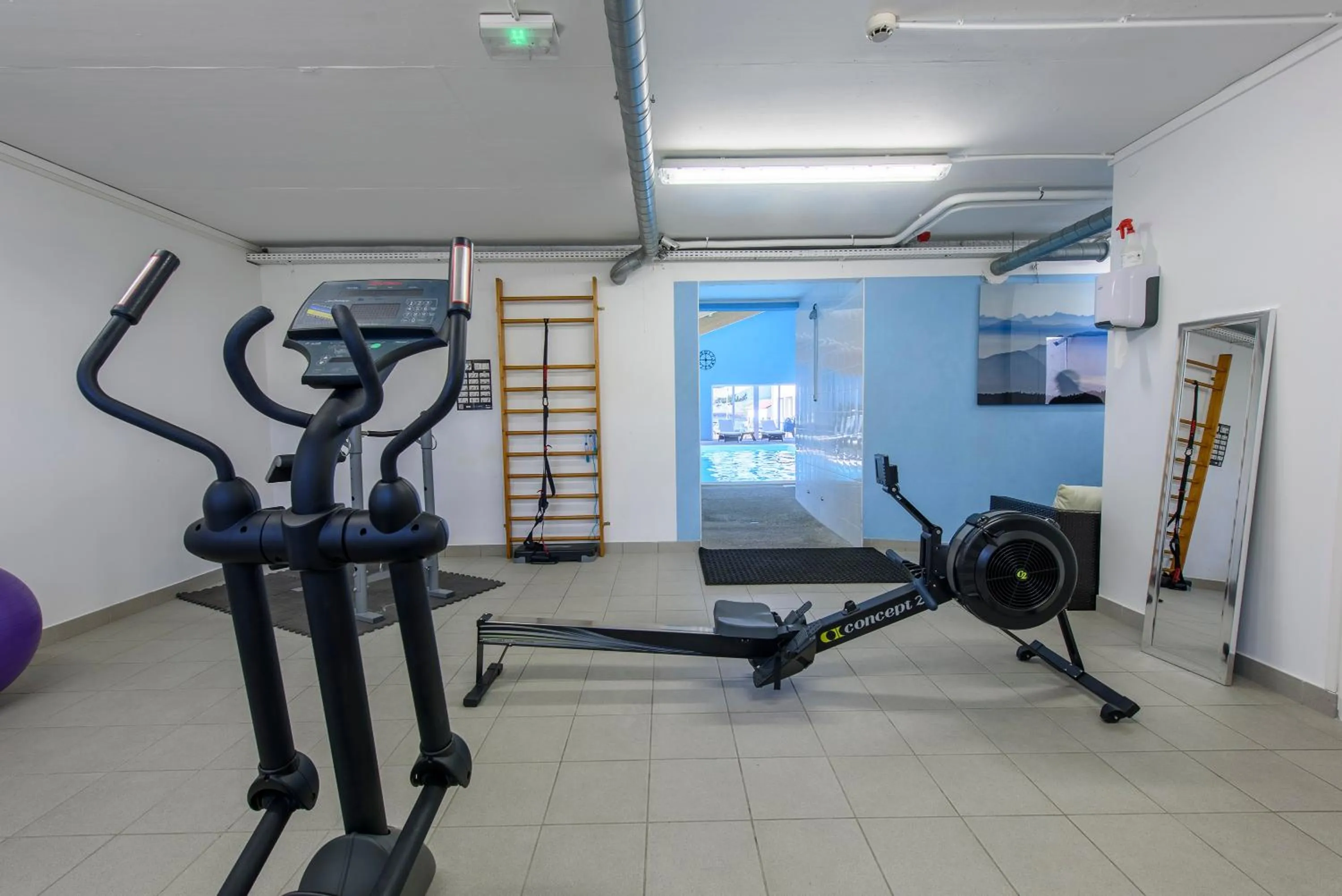 Fitness centre/facilities in Hotel Le Chatard