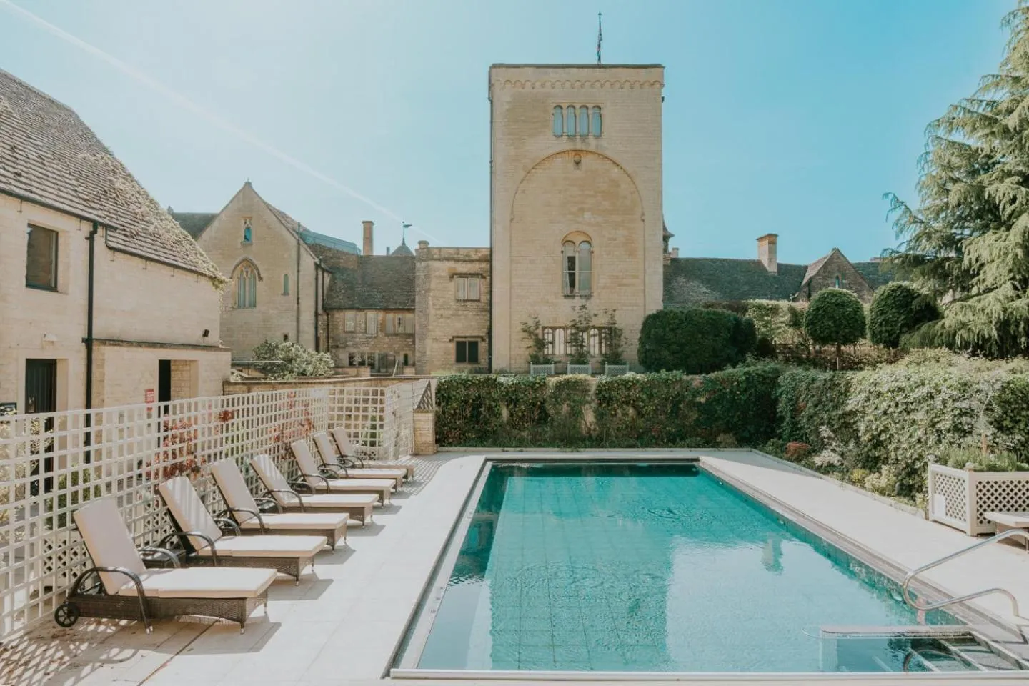 Pool view in Ellenborough Park