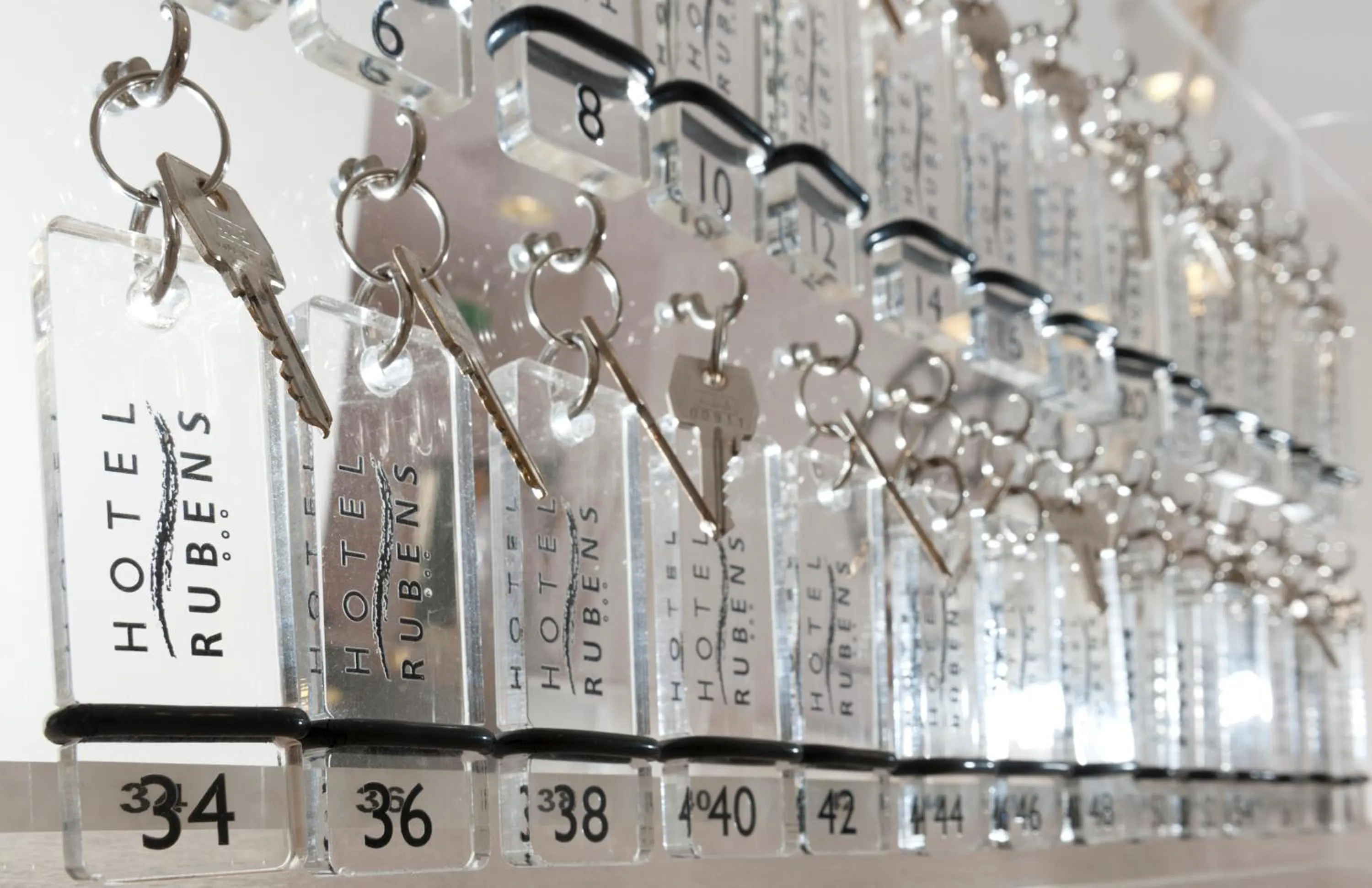 Lobby or reception in Hotel Rubens