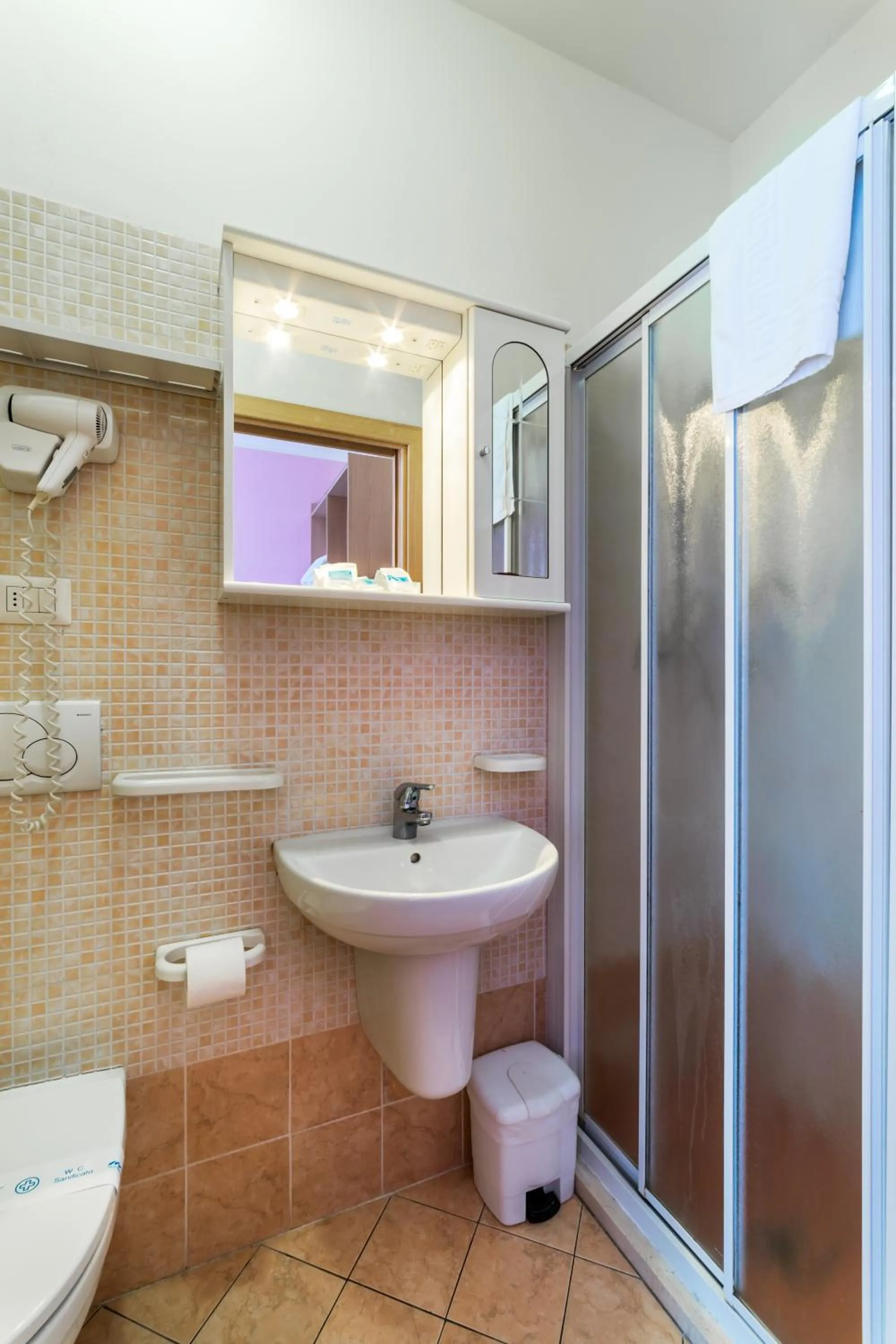 Bathroom in Hotel Rubens