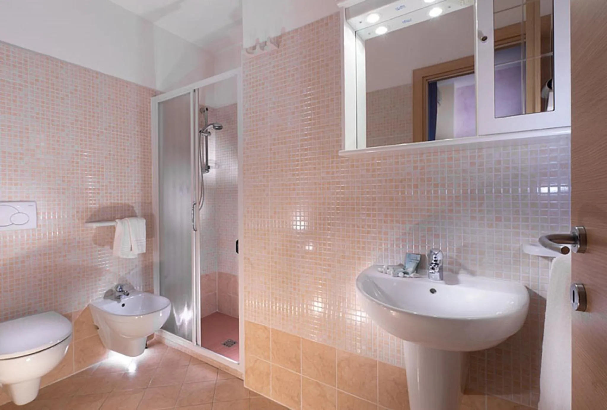 Shower in Hotel Rubens