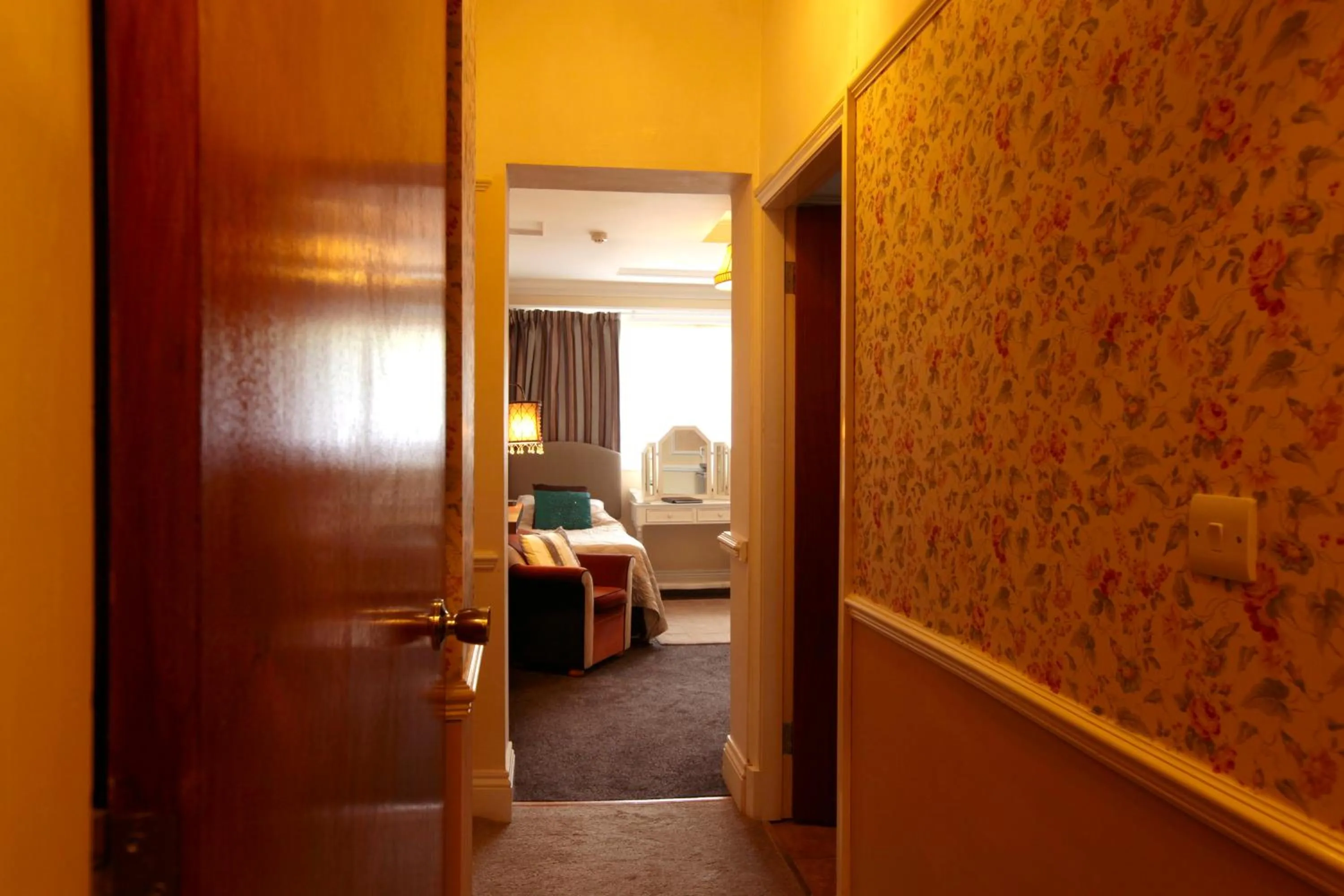 Decorative detail in Acorn Guest House in Hull