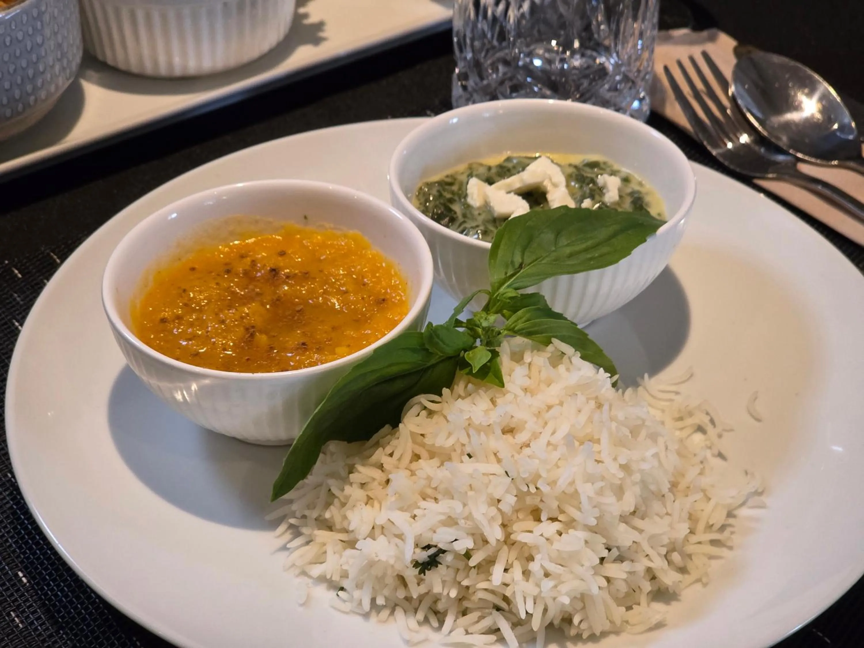 Food close-up in Three Boutique Hotel